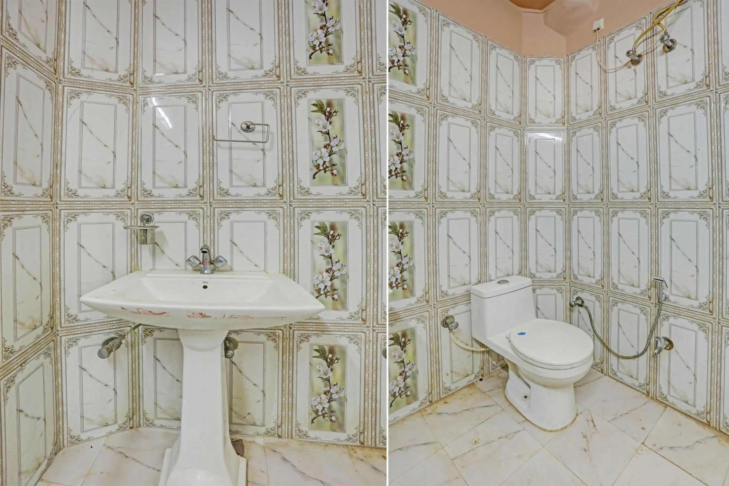 Bathroom in Collection O MG Hotel & Resturant