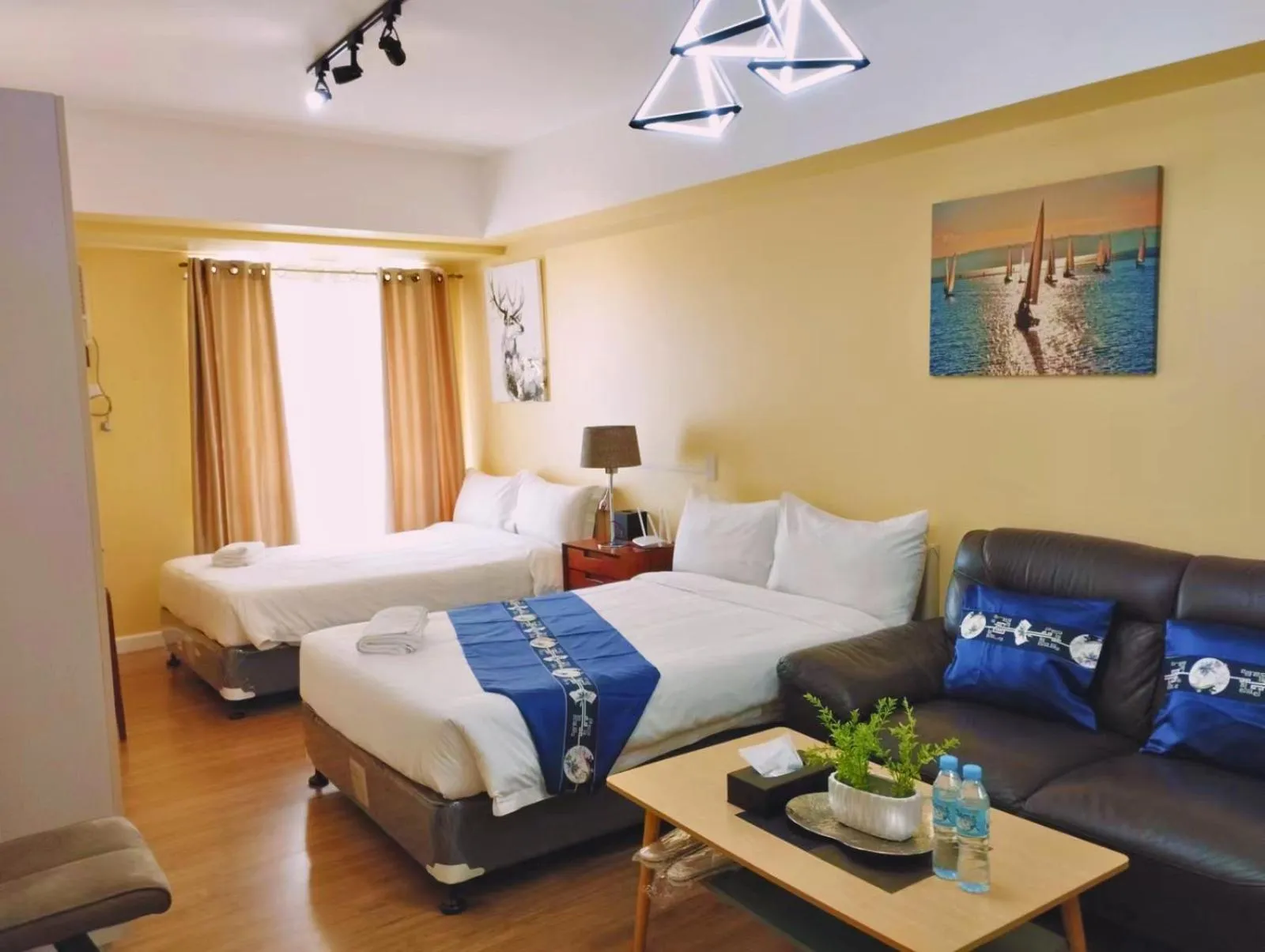 Bed in Davao Central Suites