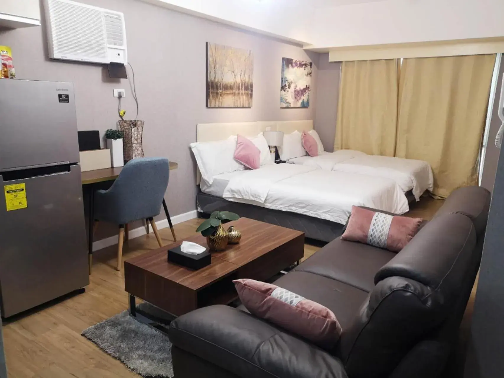 Bed in Davao Central Suites Bed in Davao Central Suites