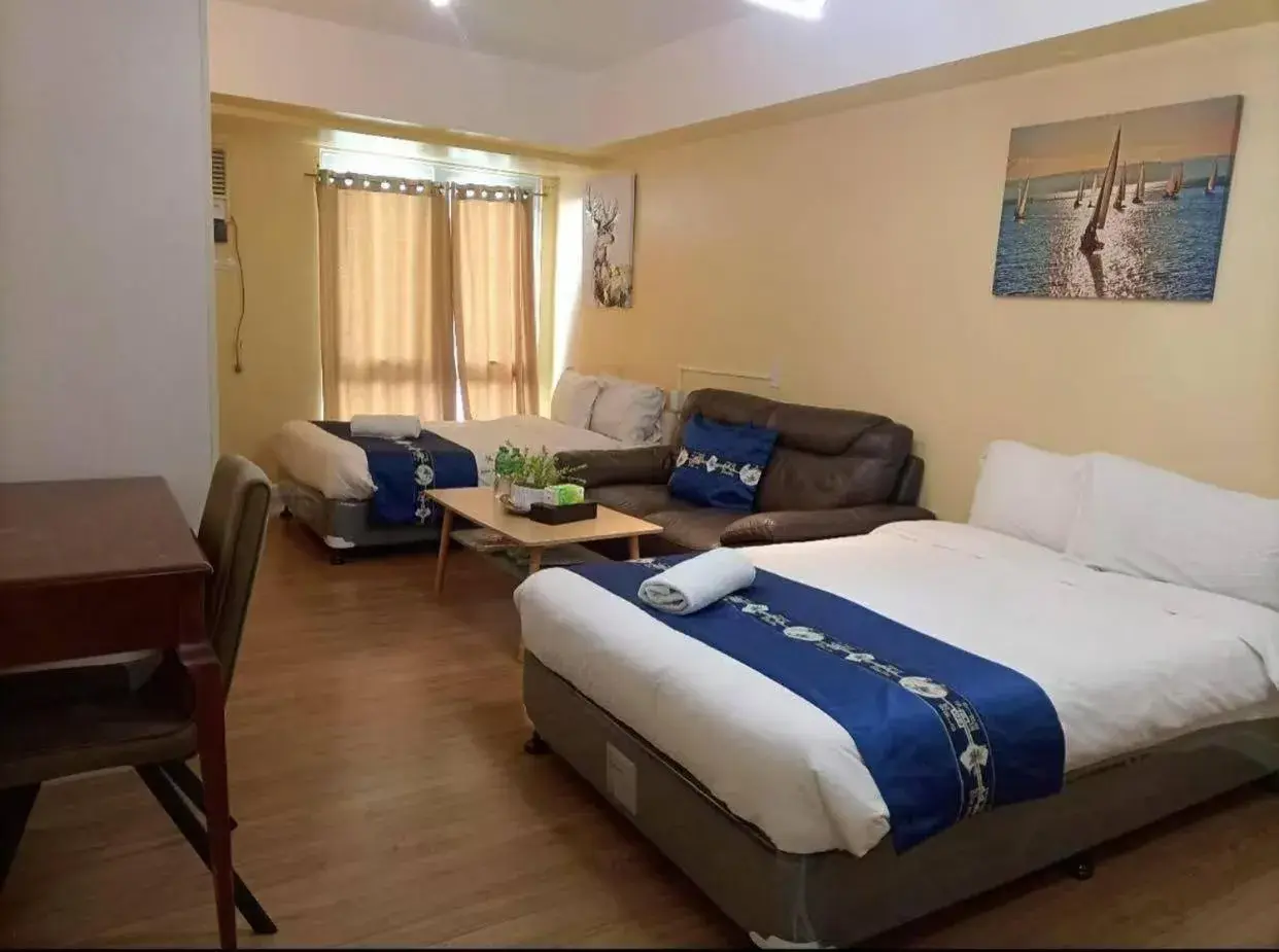 Bed in Davao Central Suites Bed in Davao Central Suites