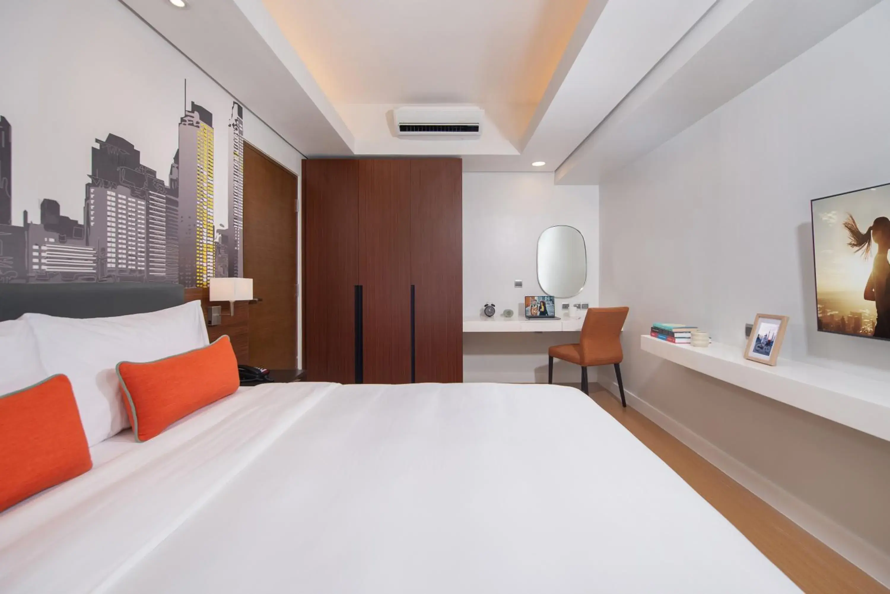 Bed in Citadines Benavidez Makati Bed in Citadines Benavidez Makati