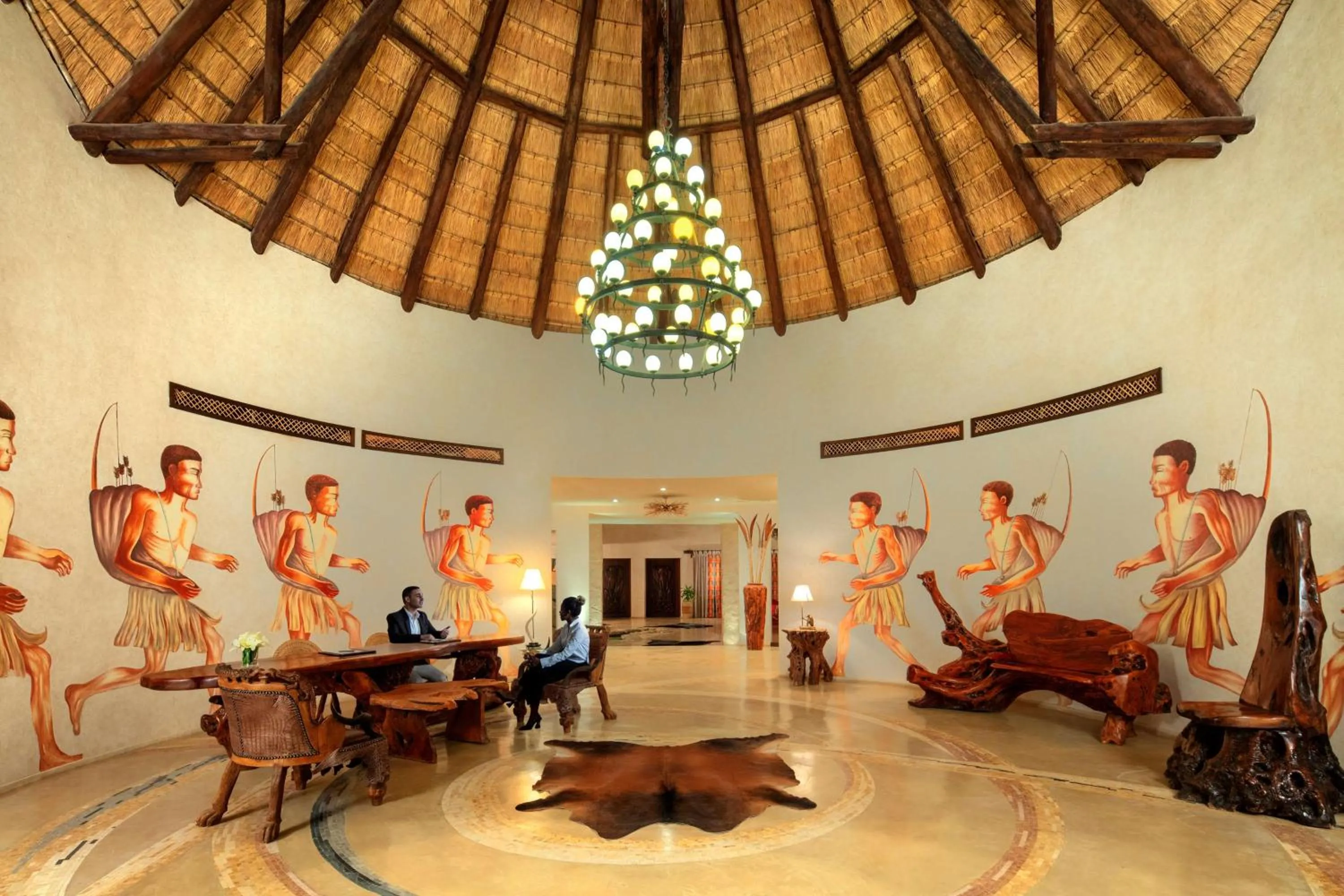 Lobby or reception in Nofa Riyadh, A Radisson Collection Resort