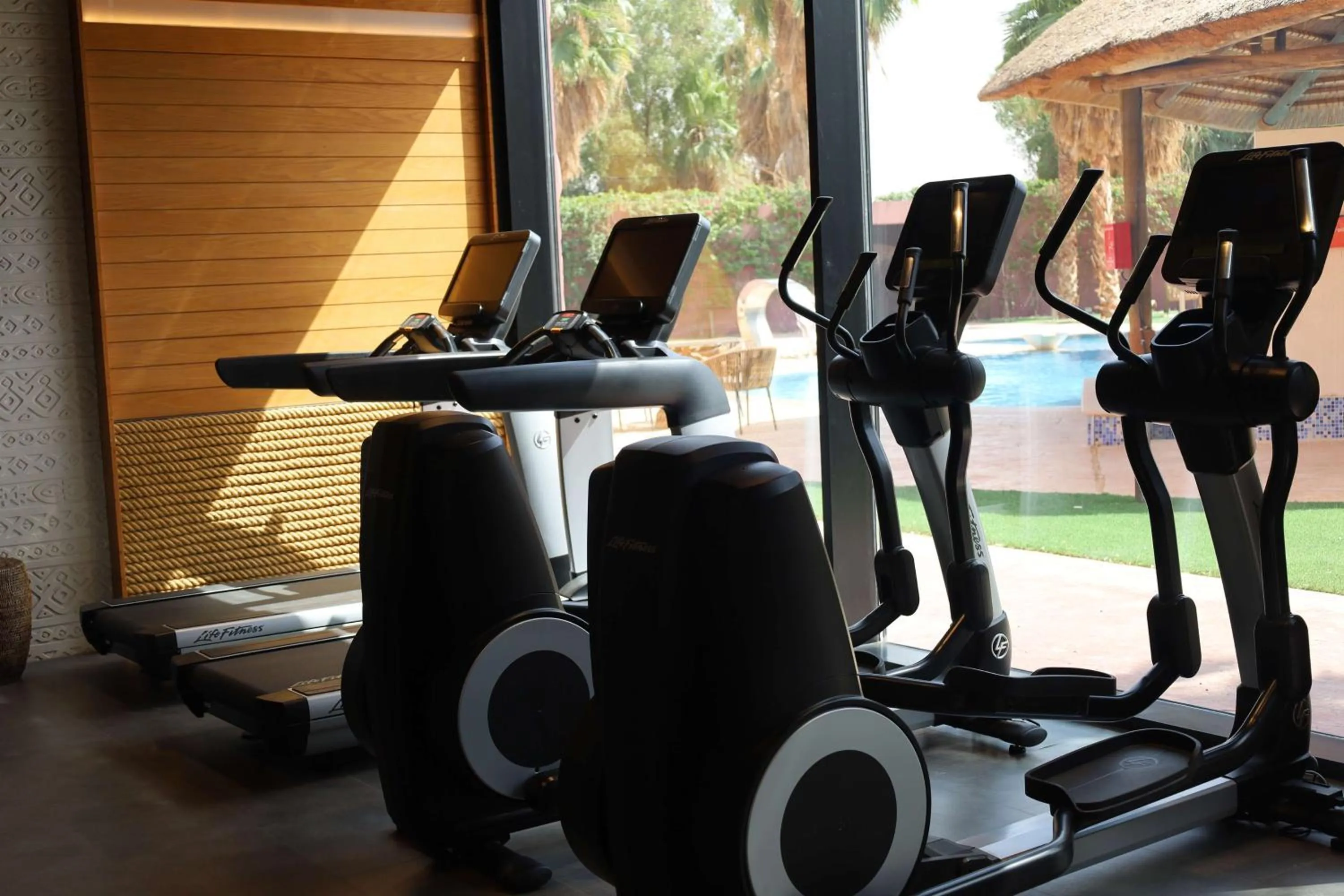 Fitness centre/facilities in Nofa Riyadh, A Radisson Collection Resort