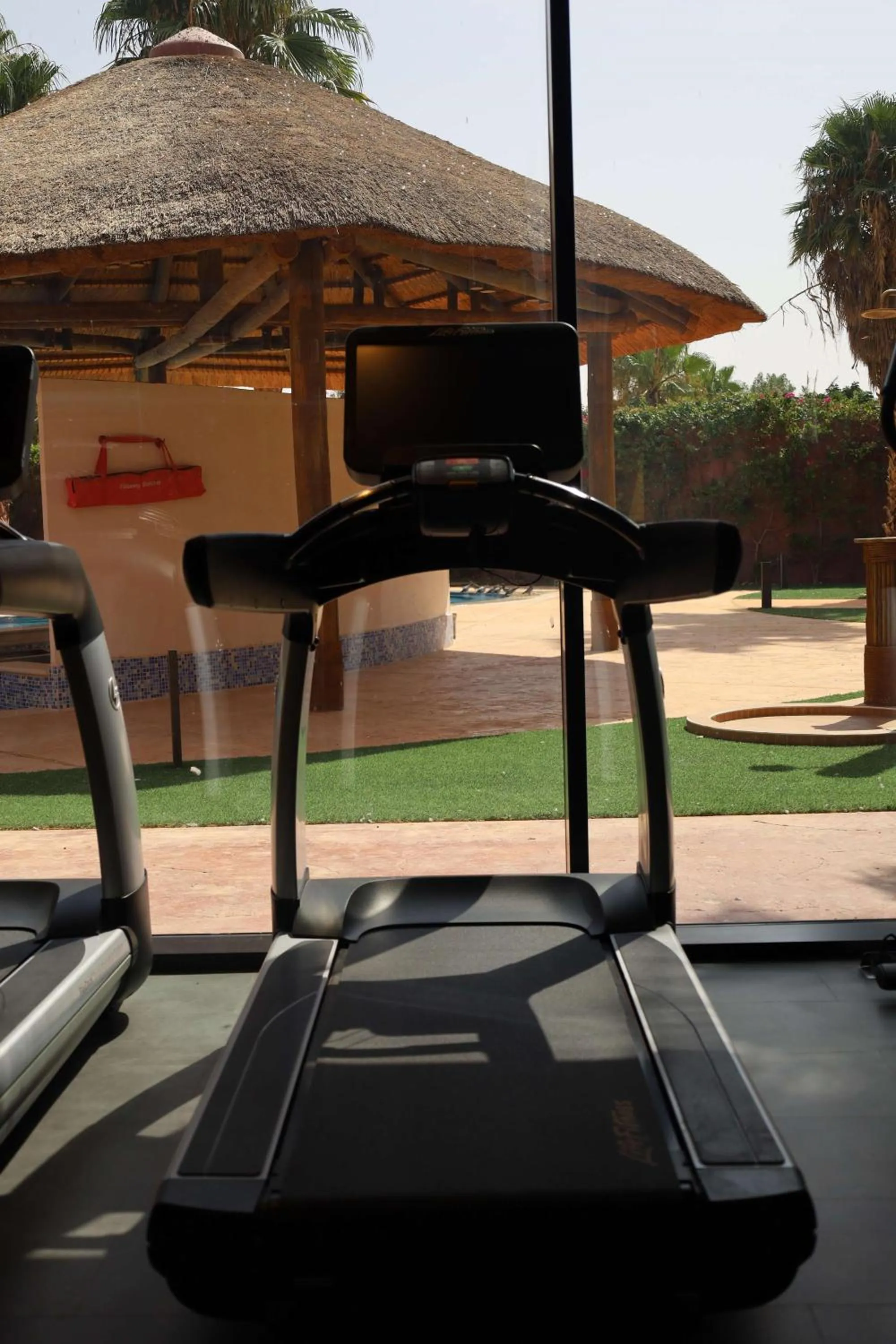 Fitness centre/facilities in Nofa Riyadh, A Radisson Collection Resort