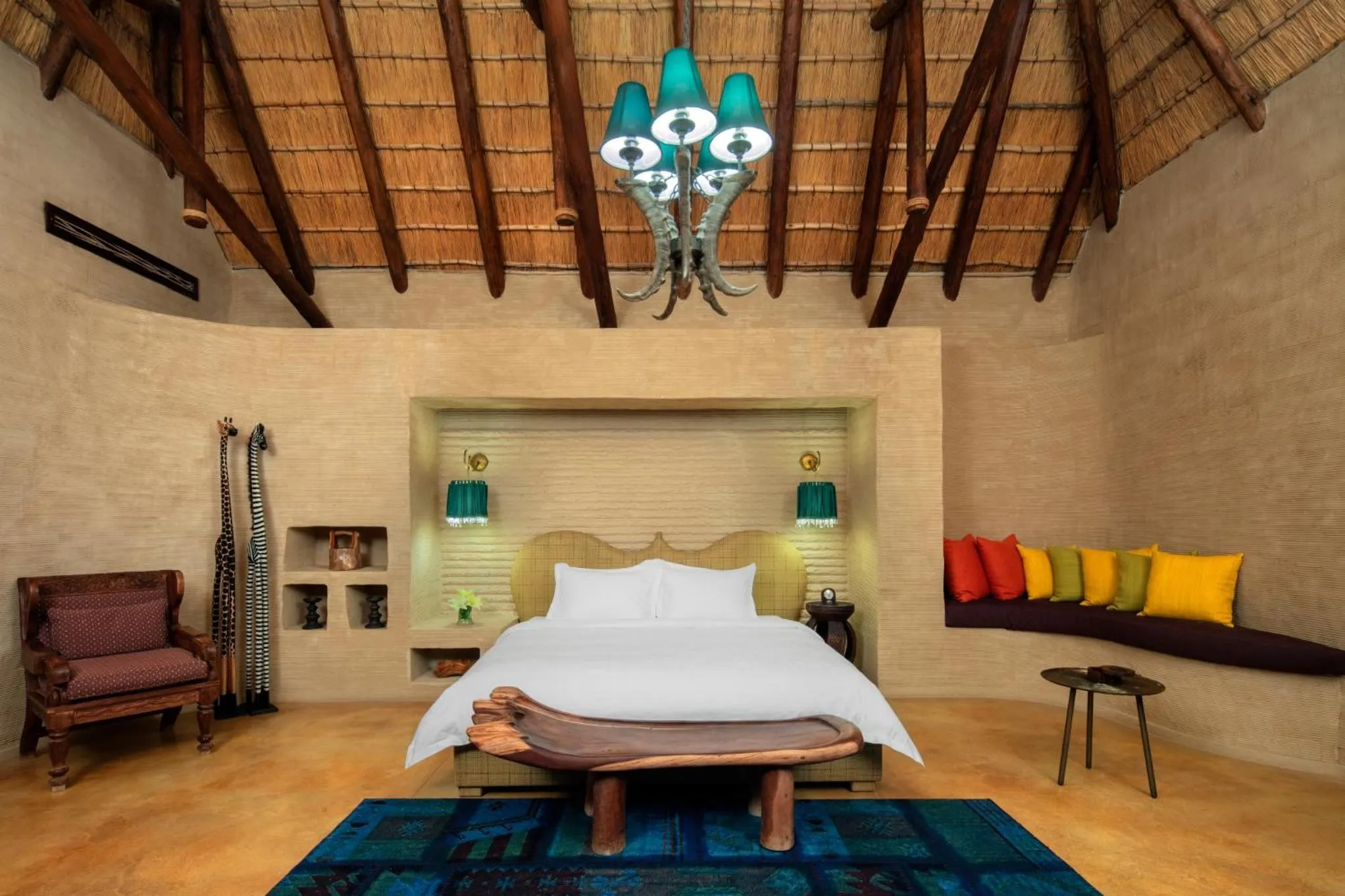 Bedroom, Bed in Nofa Riyadh, A Radisson Collection Resort