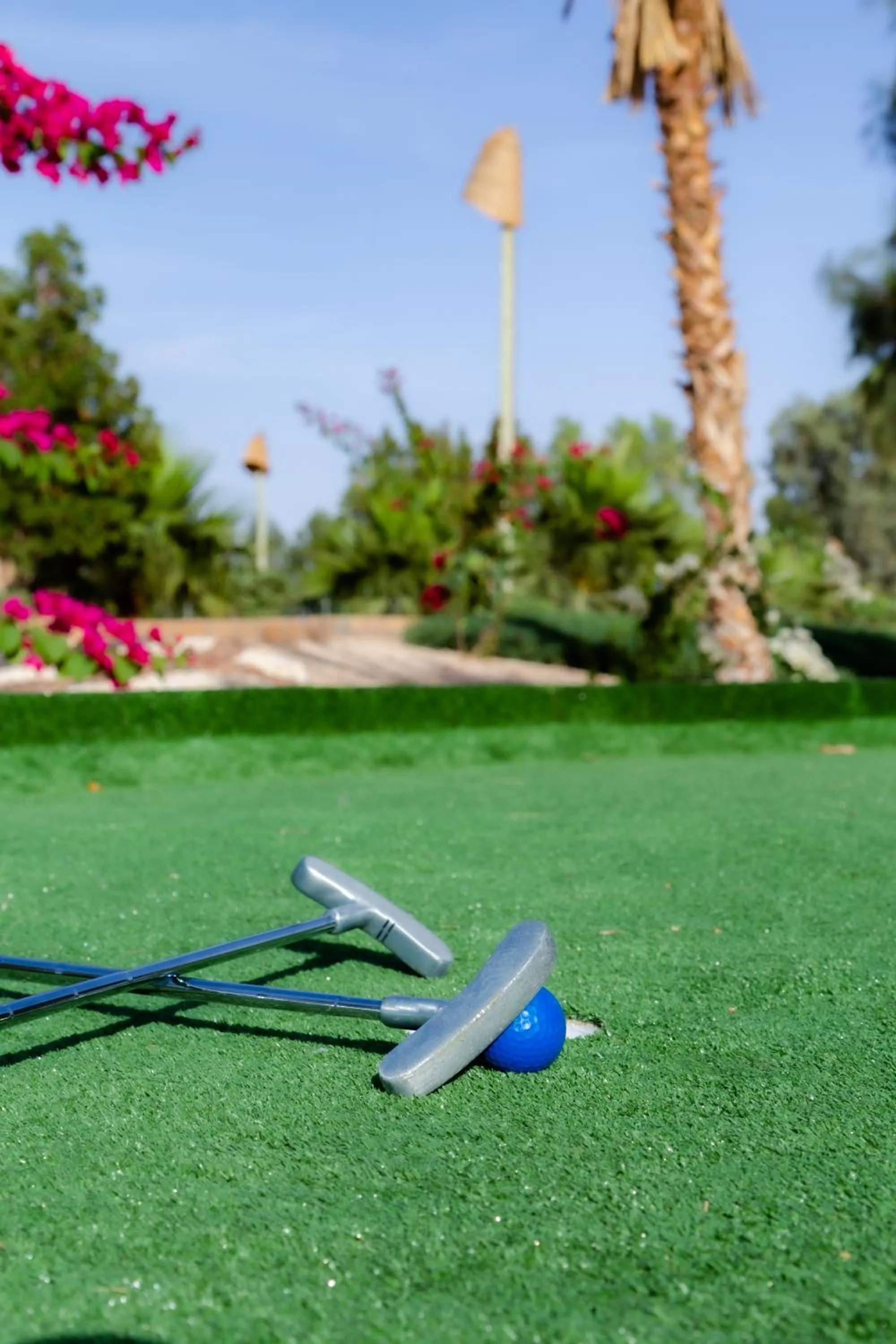 Minigolf in Nofa Riyadh, A Radisson Collection Resort
