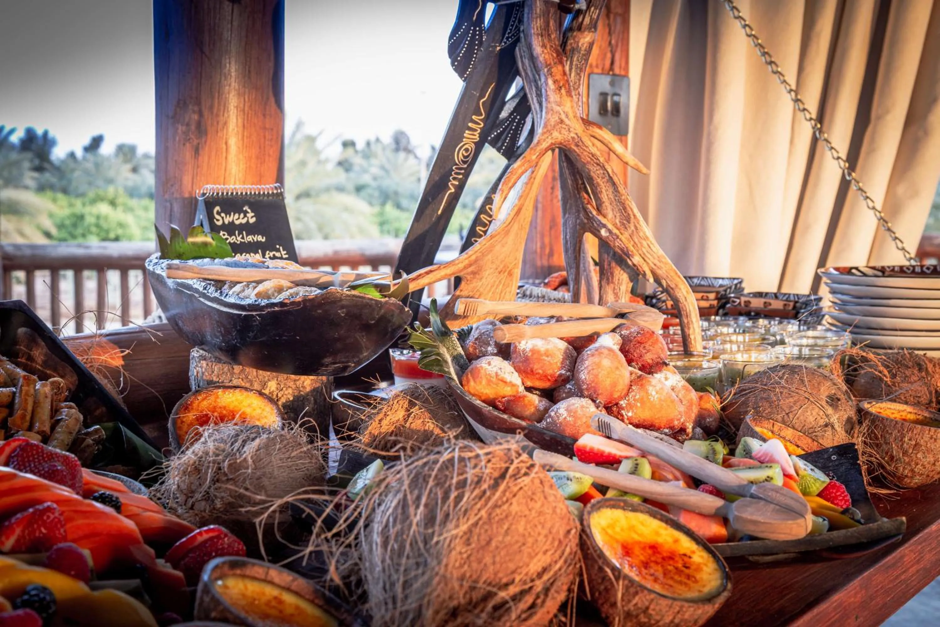 Restaurant/places to eat in Nofa Riyadh, A Radisson Collection Resort