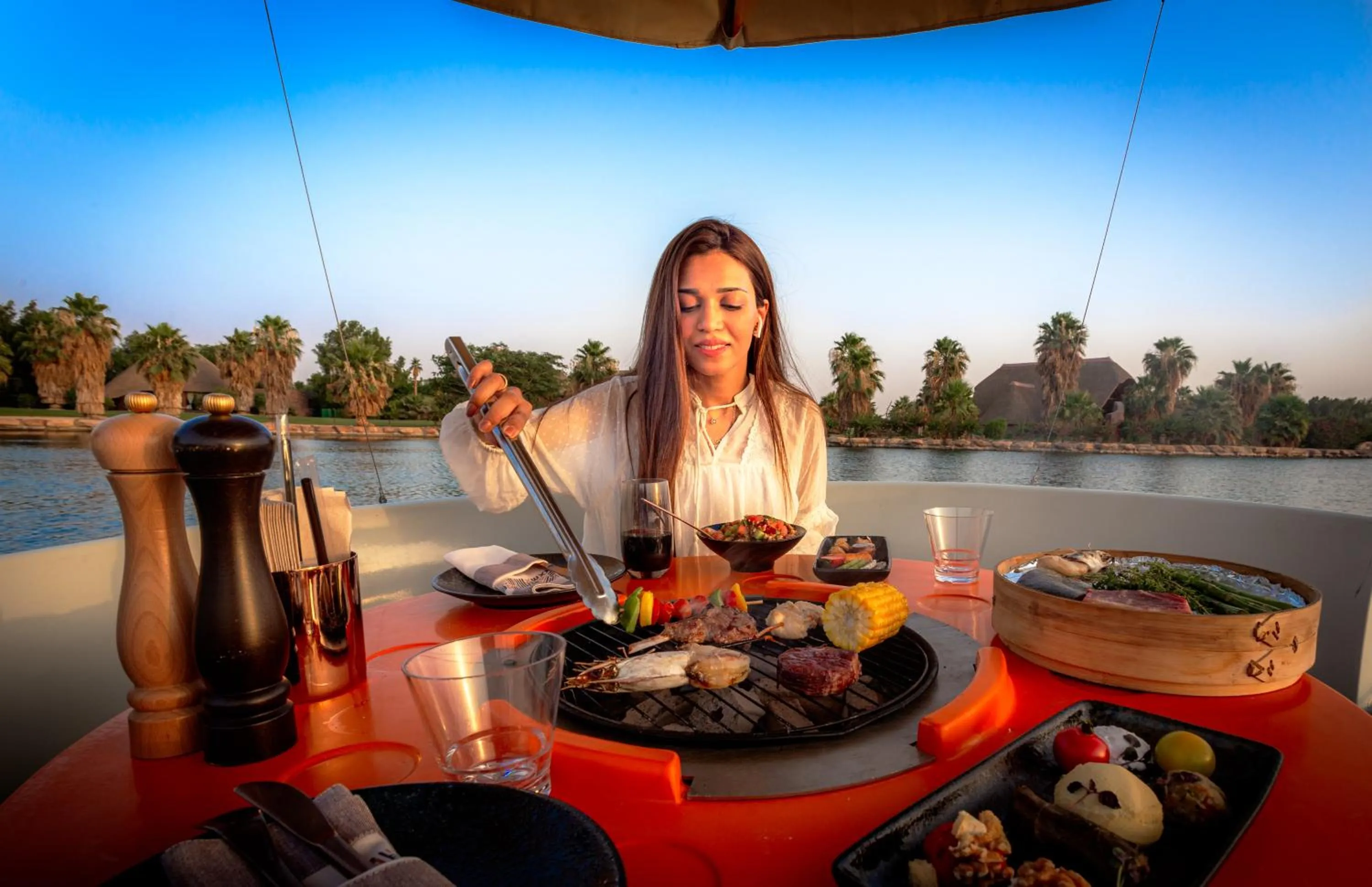 BBQ facilities in Nofa Riyadh, A Radisson Collection Resort