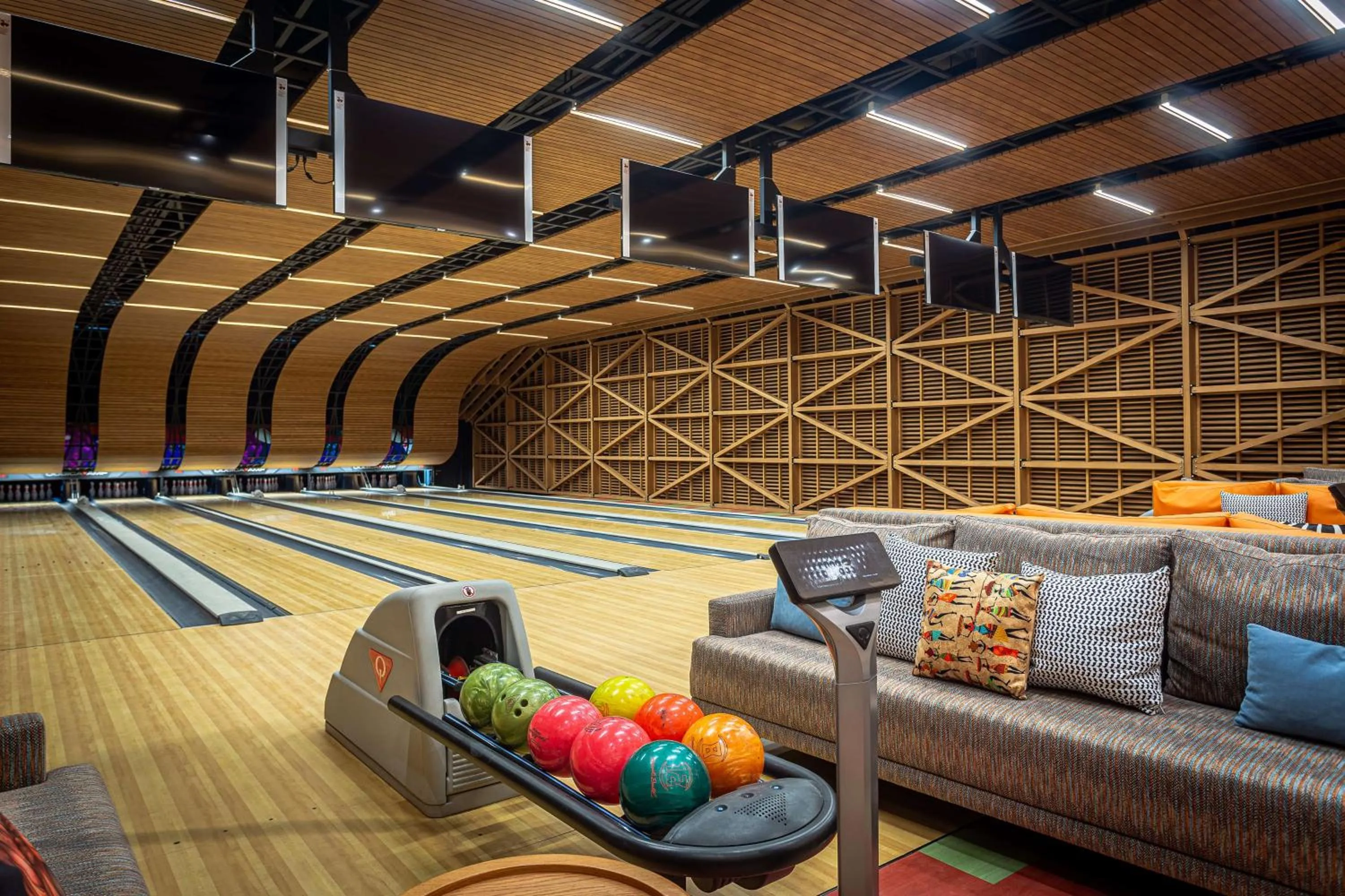 Bowling in Nofa Riyadh, A Radisson Collection Resort
