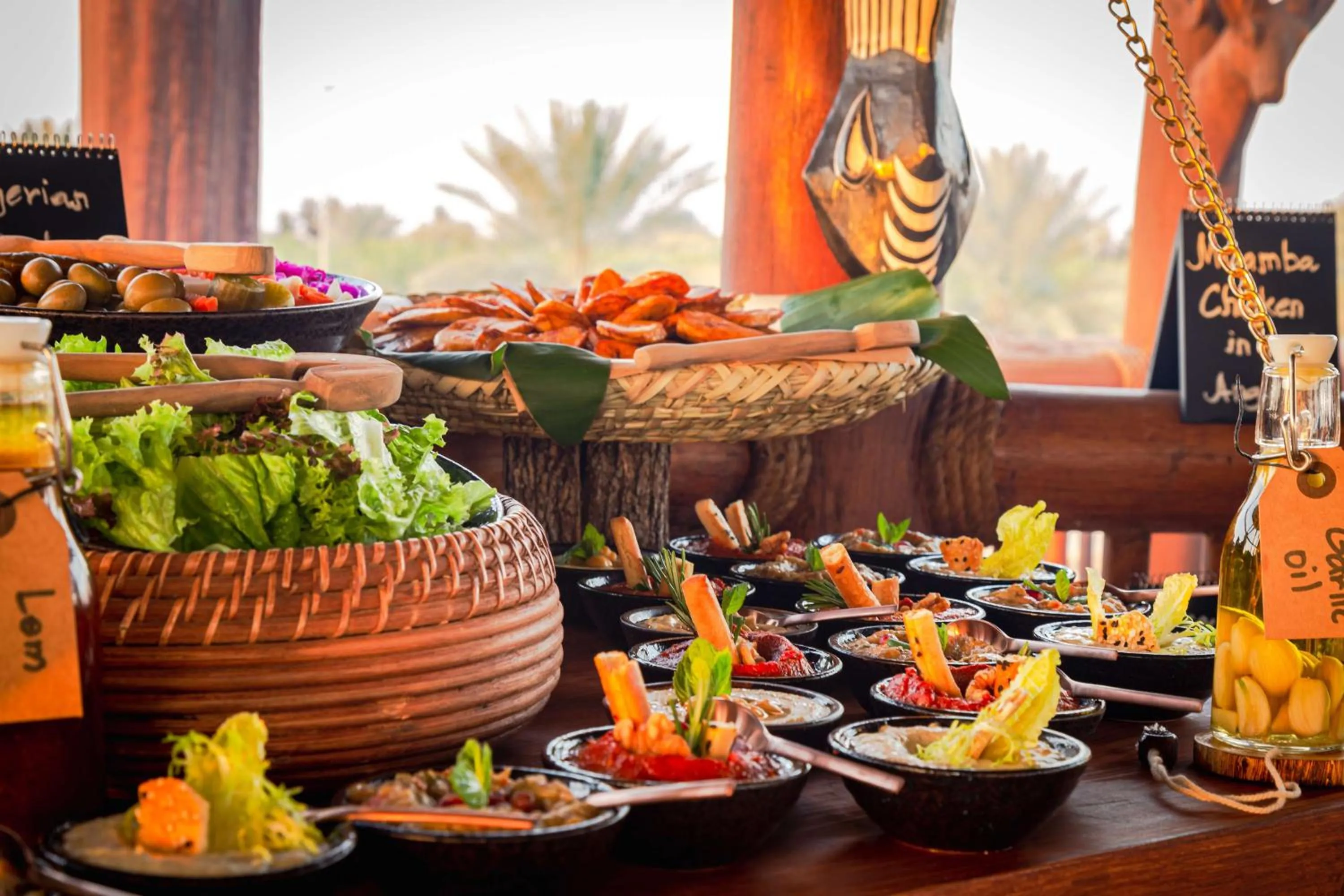 Restaurant/places to eat in Nofa Riyadh, A Radisson Collection Resort