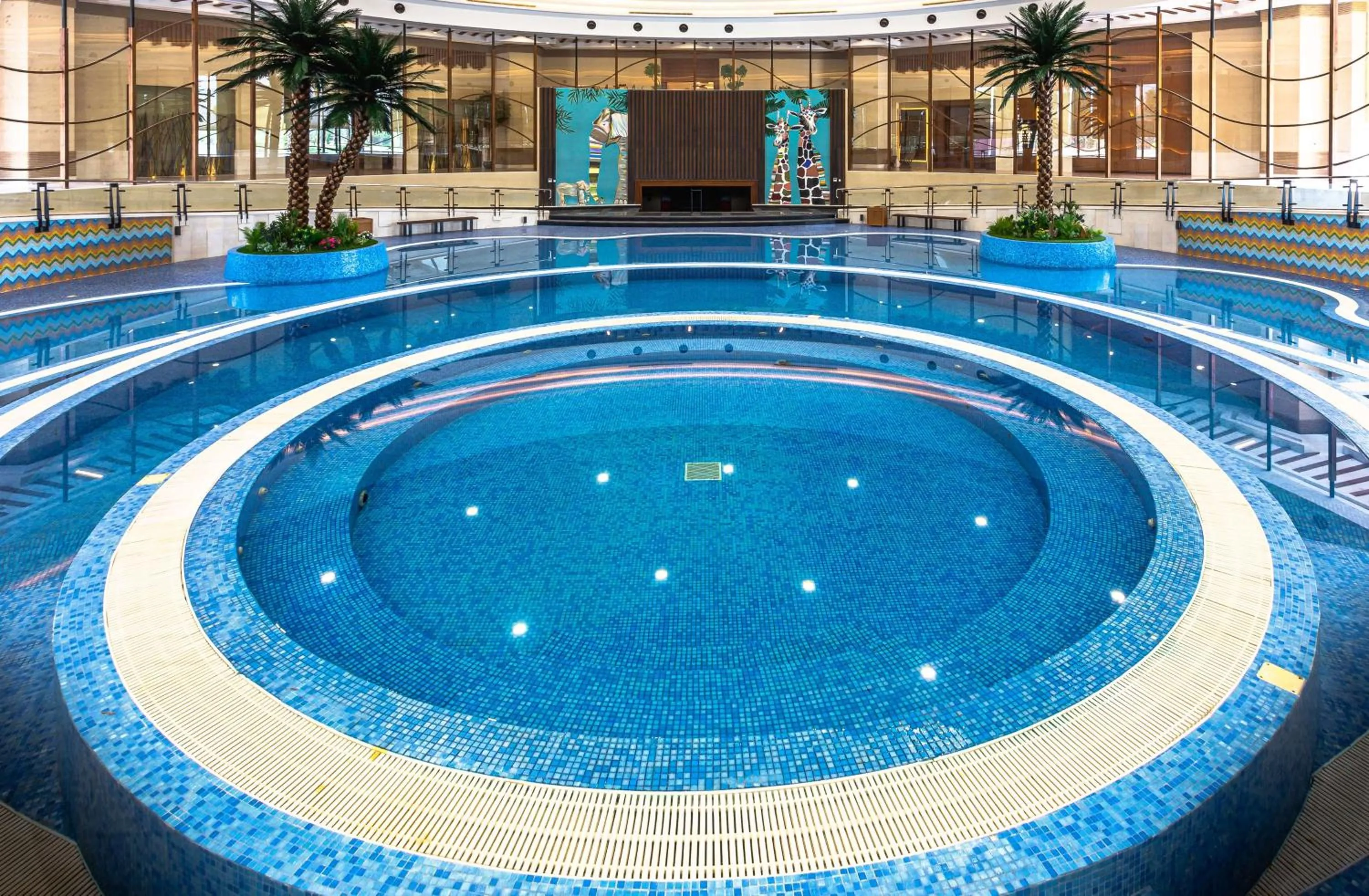 Pool view in Nofa Riyadh, A Radisson Collection Resort