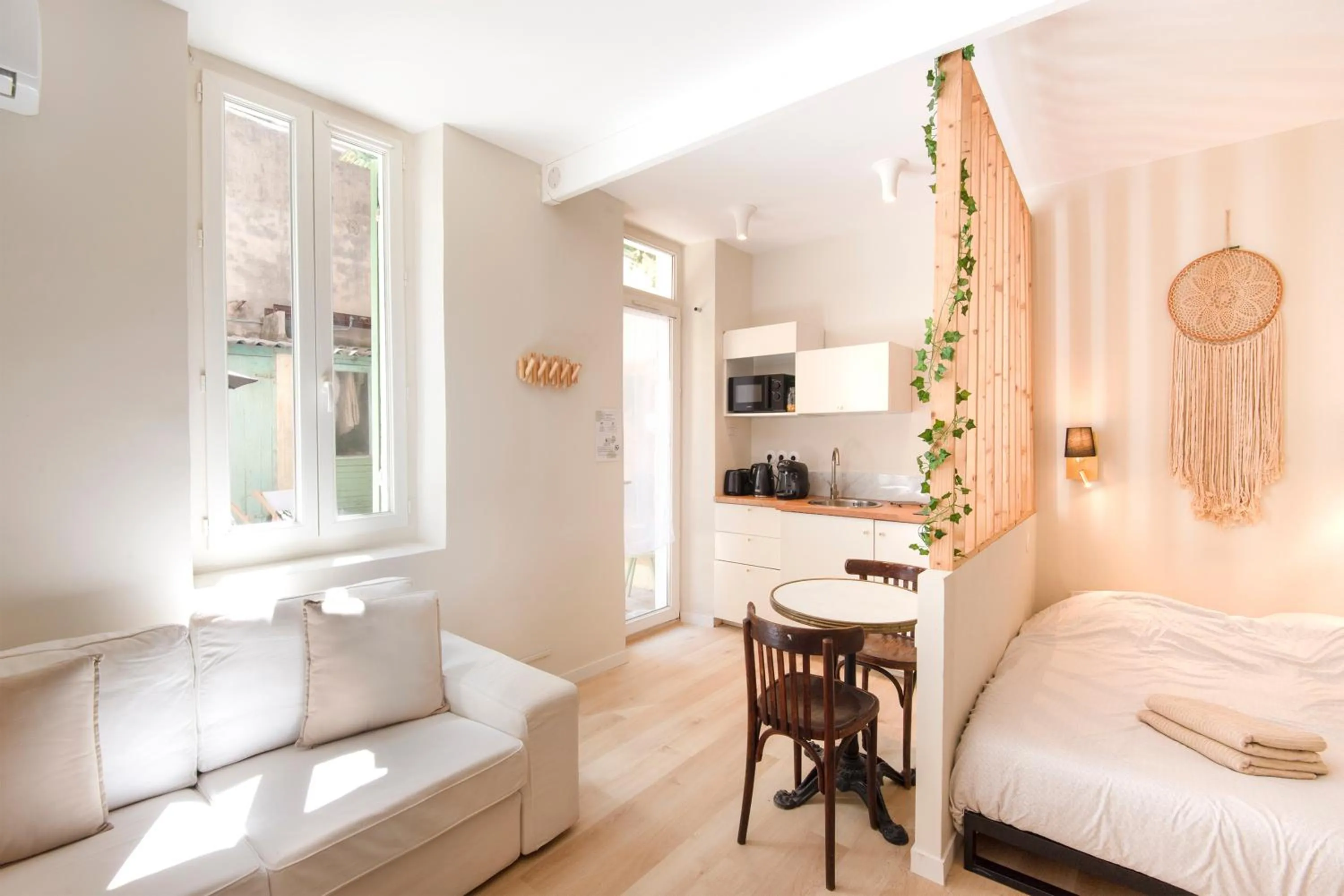 Bed in Paradis d'amour avec terrasse