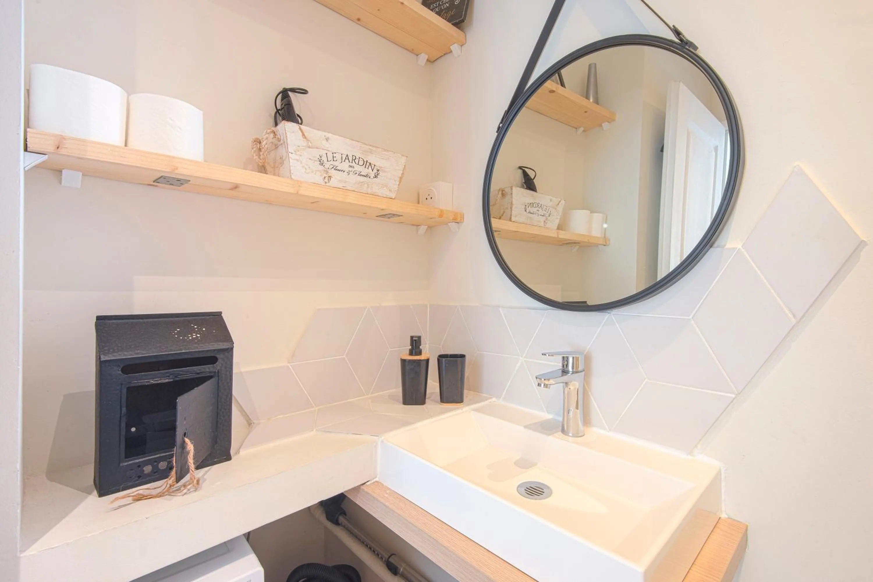 Bathroom in Paradis d'amour avec terrasse