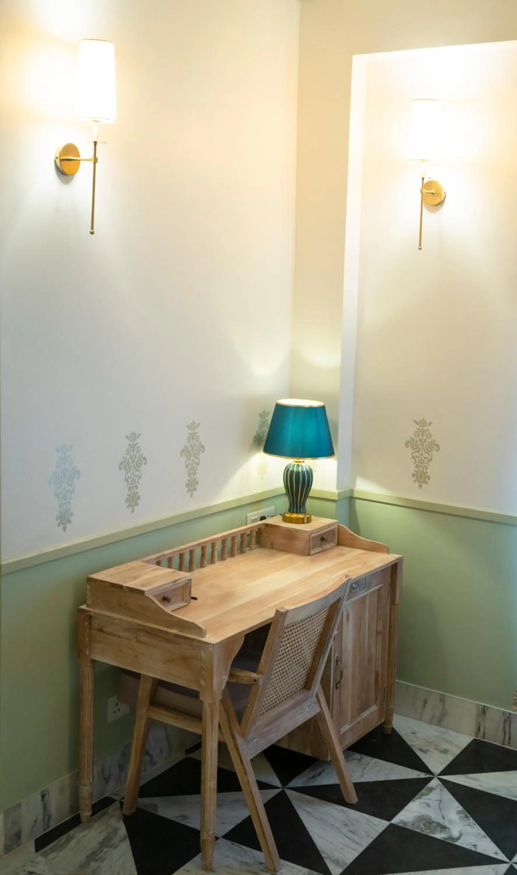 Seating area in Dev Mahal - A Boutique Heritage Hotel