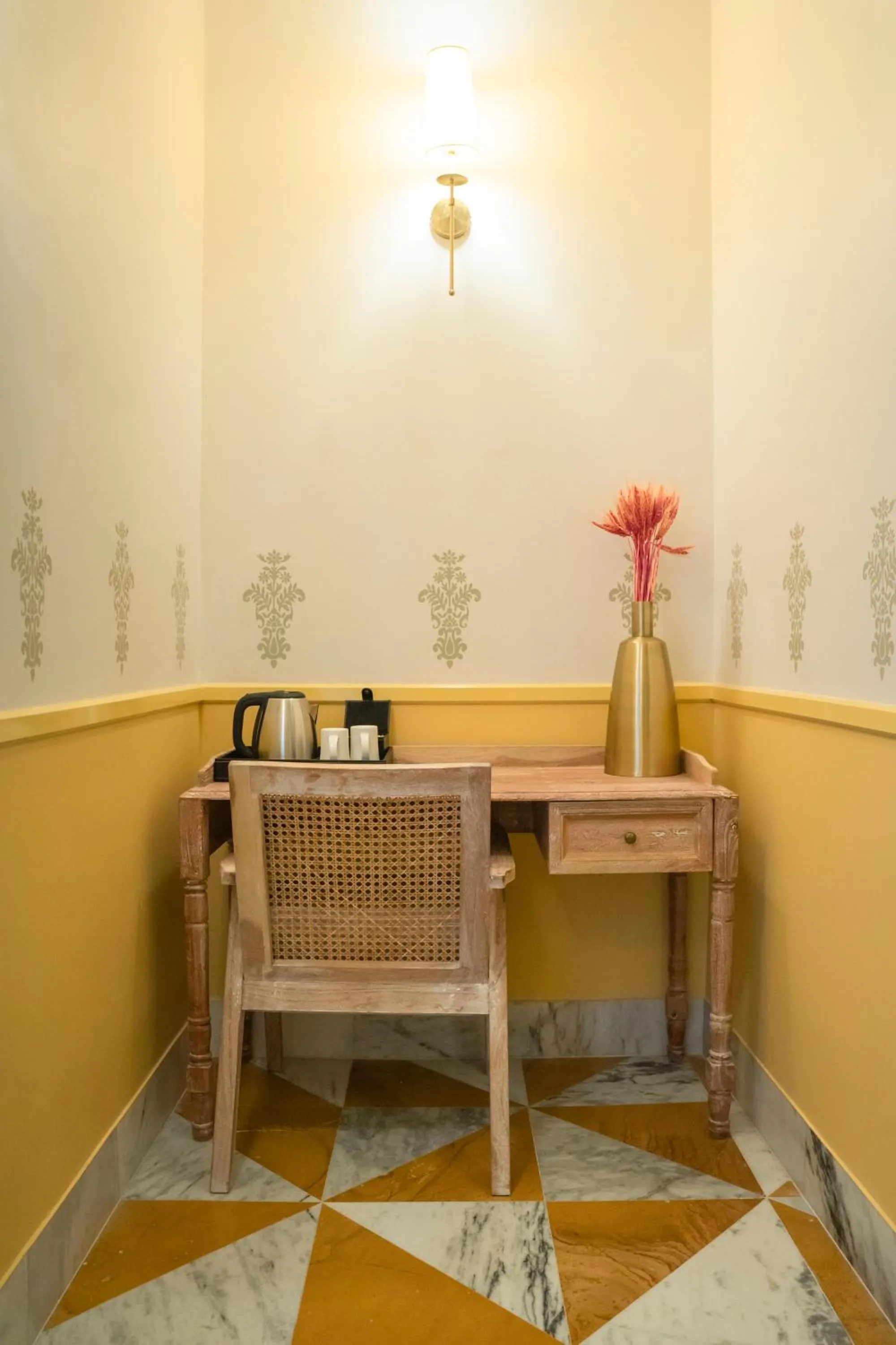 Seating area in Dev Mahal - A Boutique Heritage Hotel