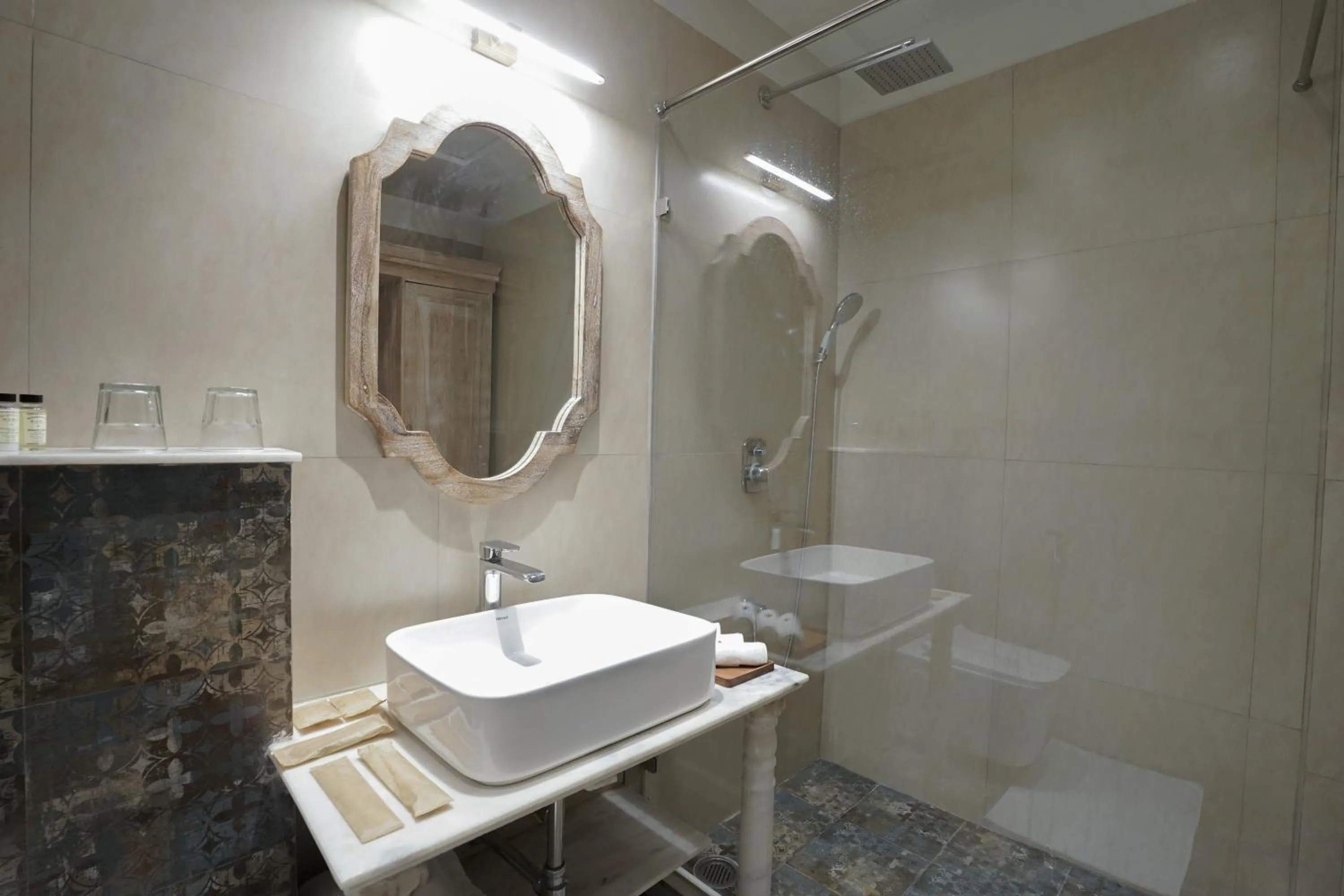 Shower in Dev Mahal - A Boutique Heritage Hotel