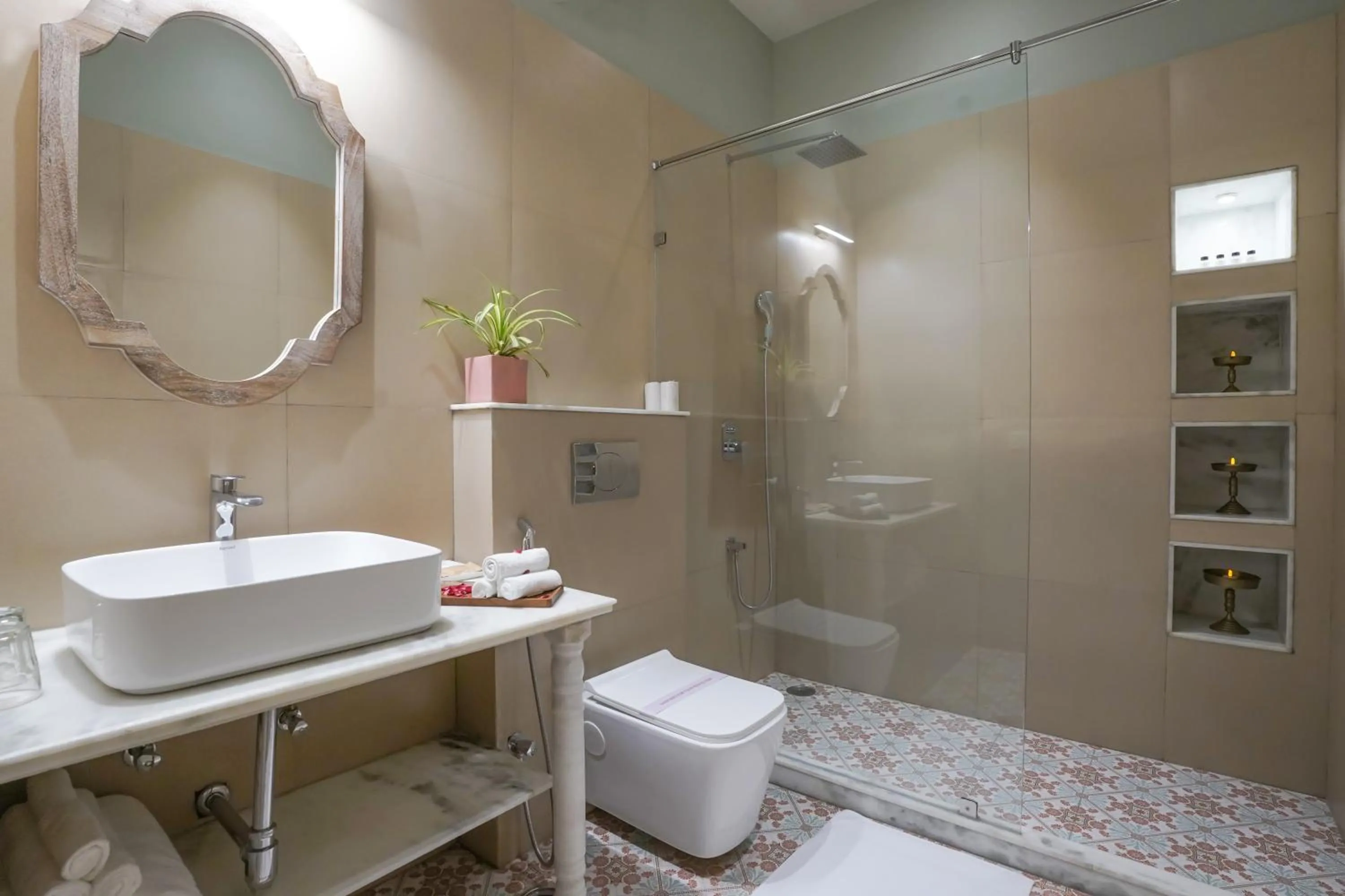 Toilet in Dev Mahal - A Boutique Heritage Hotel