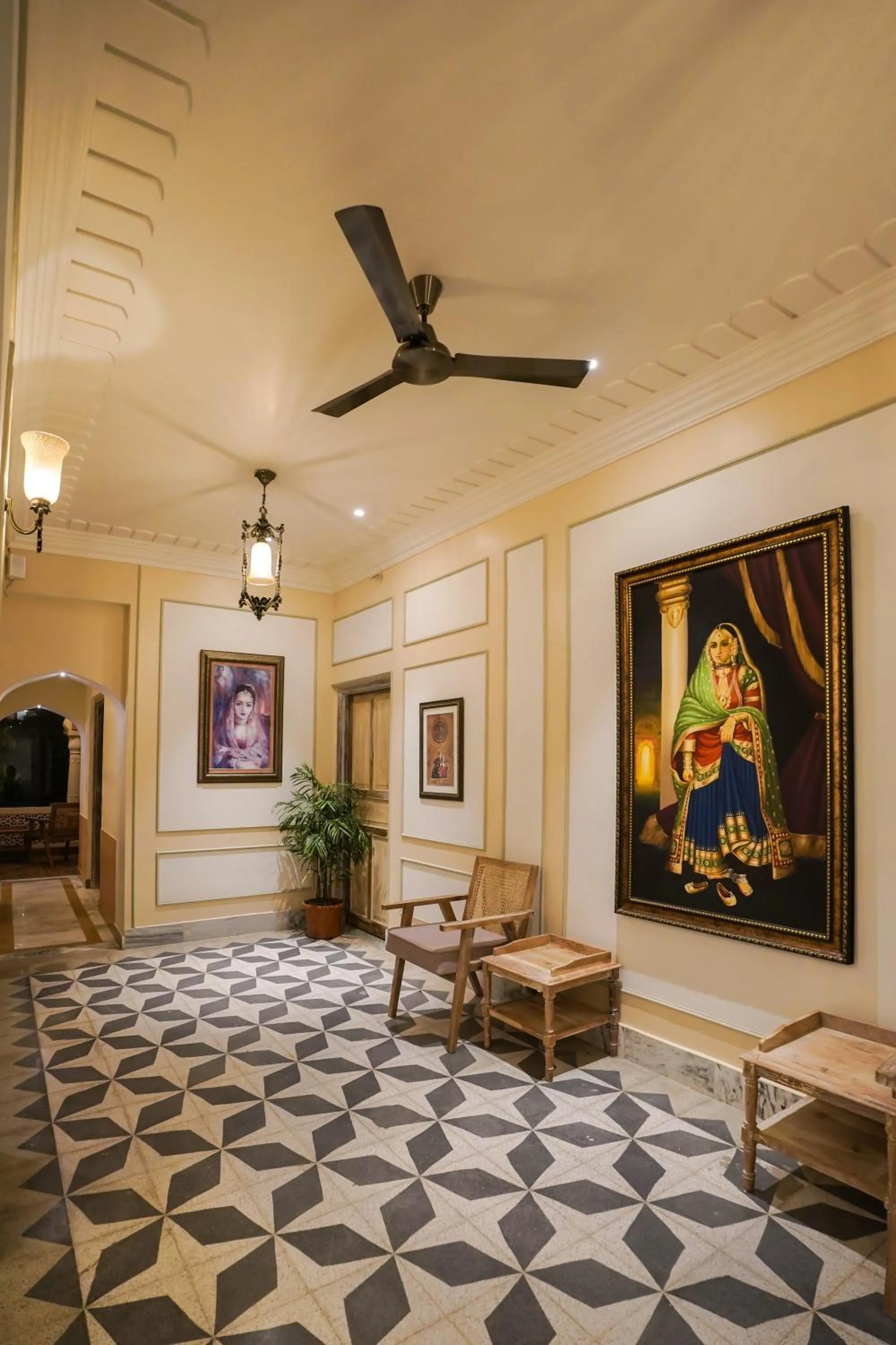 Lobby or reception in Dev Mahal - A Boutique Heritage Hotel