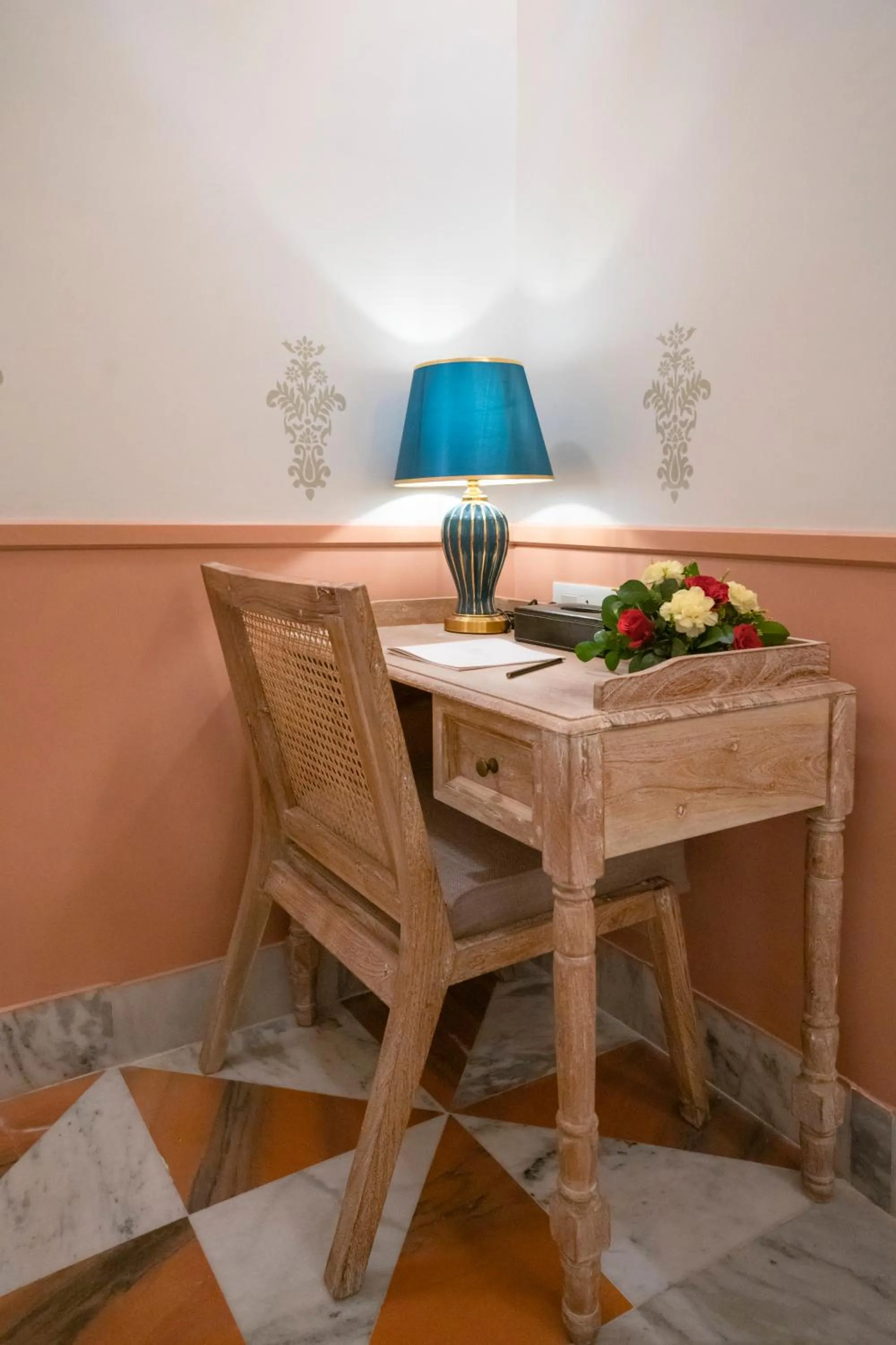 Seating area in Dev Mahal - A Boutique Heritage Hotel