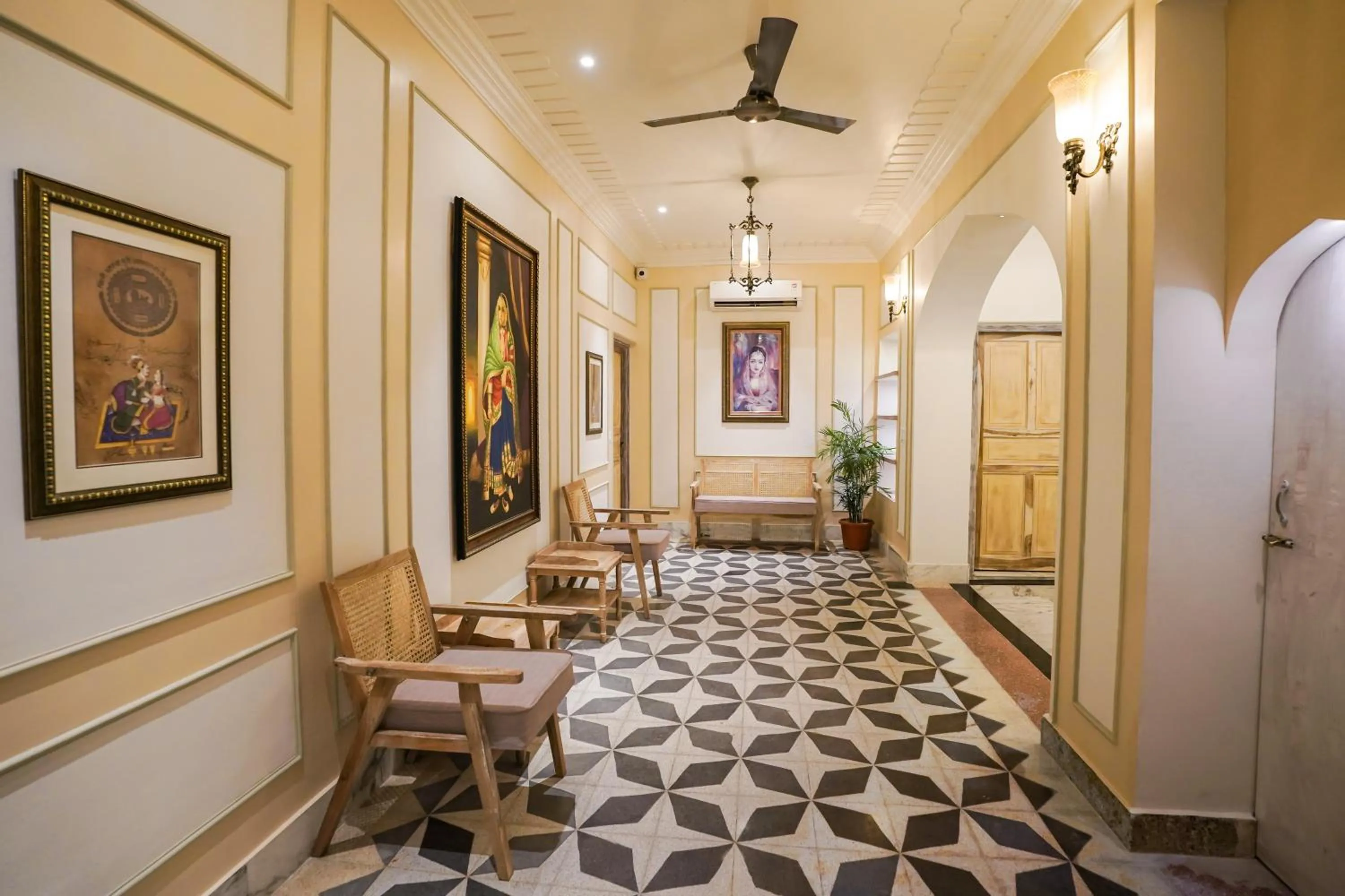 Lobby or reception in Dev Mahal - A Boutique Heritage Hotel