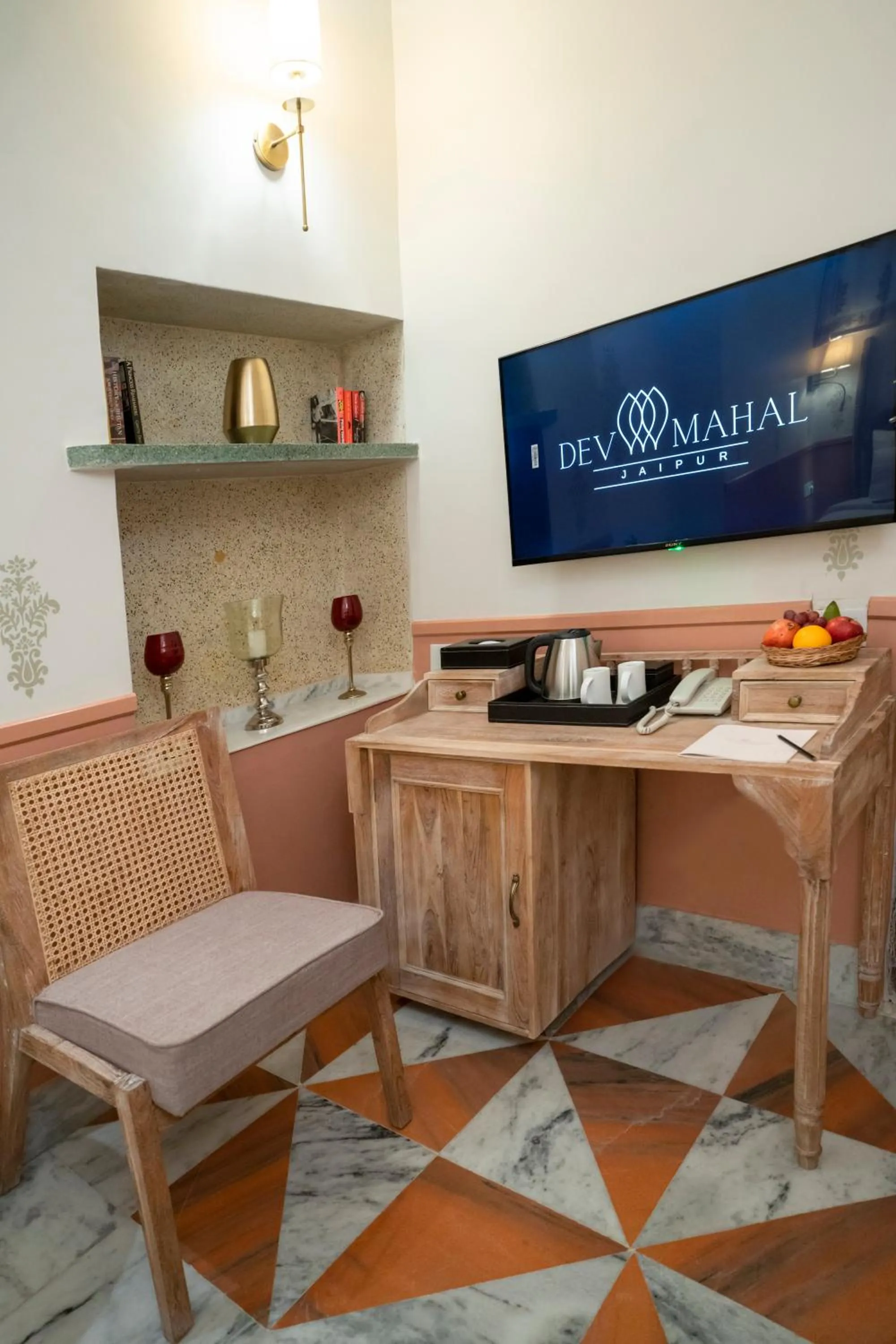 TV and multimedia in Dev Mahal - A Boutique Heritage Hotel