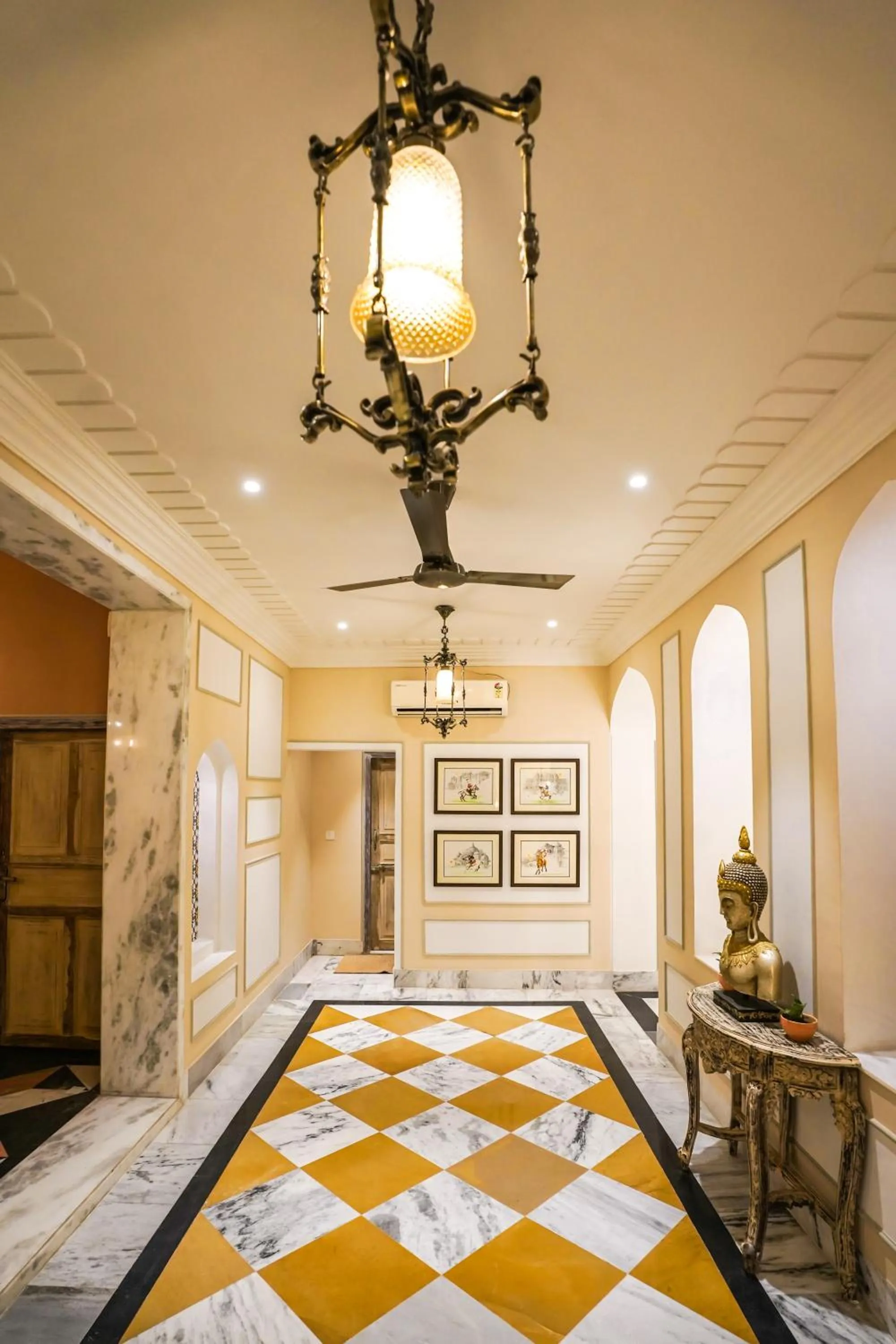 Lobby or reception in Dev Mahal - A Boutique Heritage Hotel