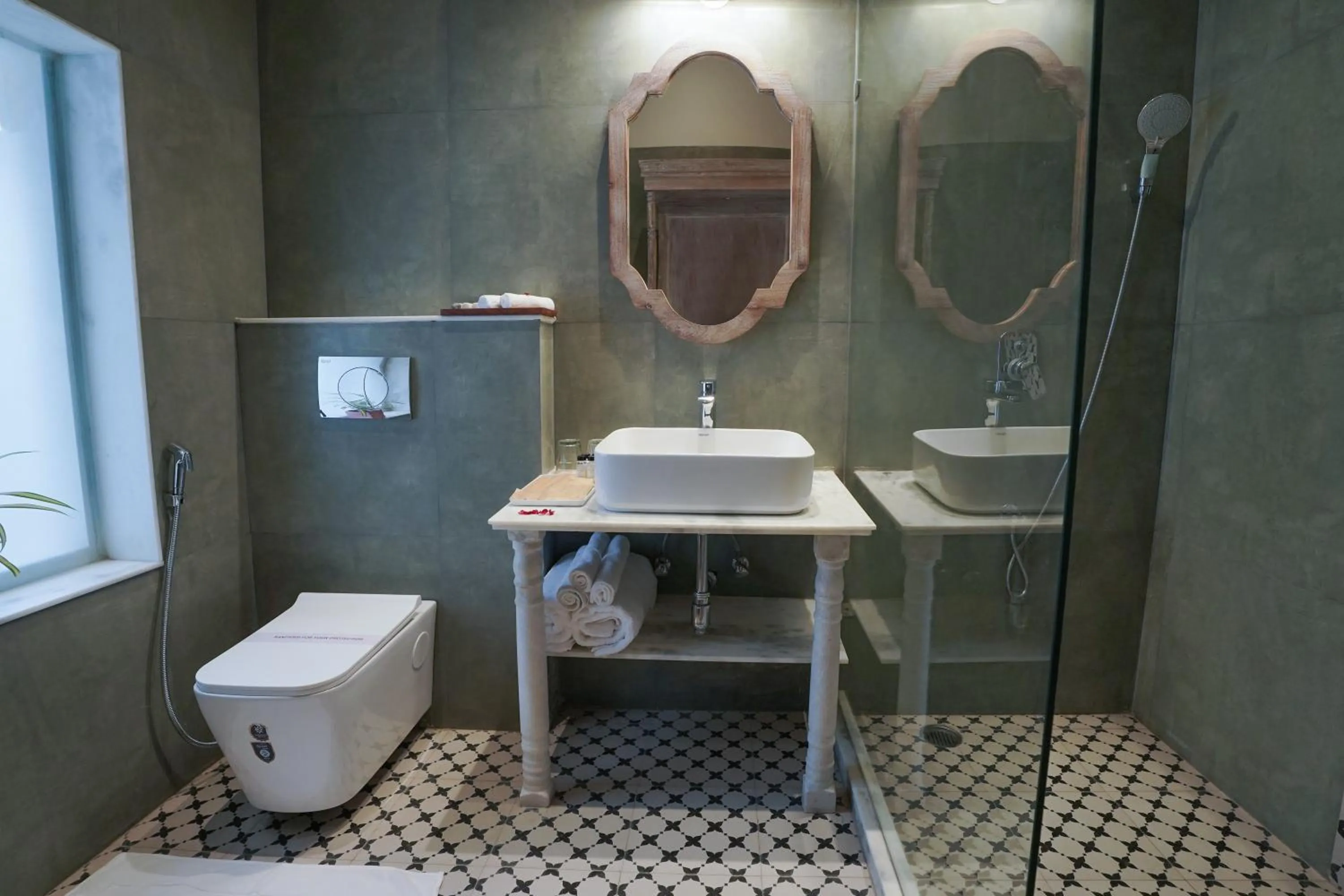 Toilet in Dev Mahal - A Boutique Heritage Hotel