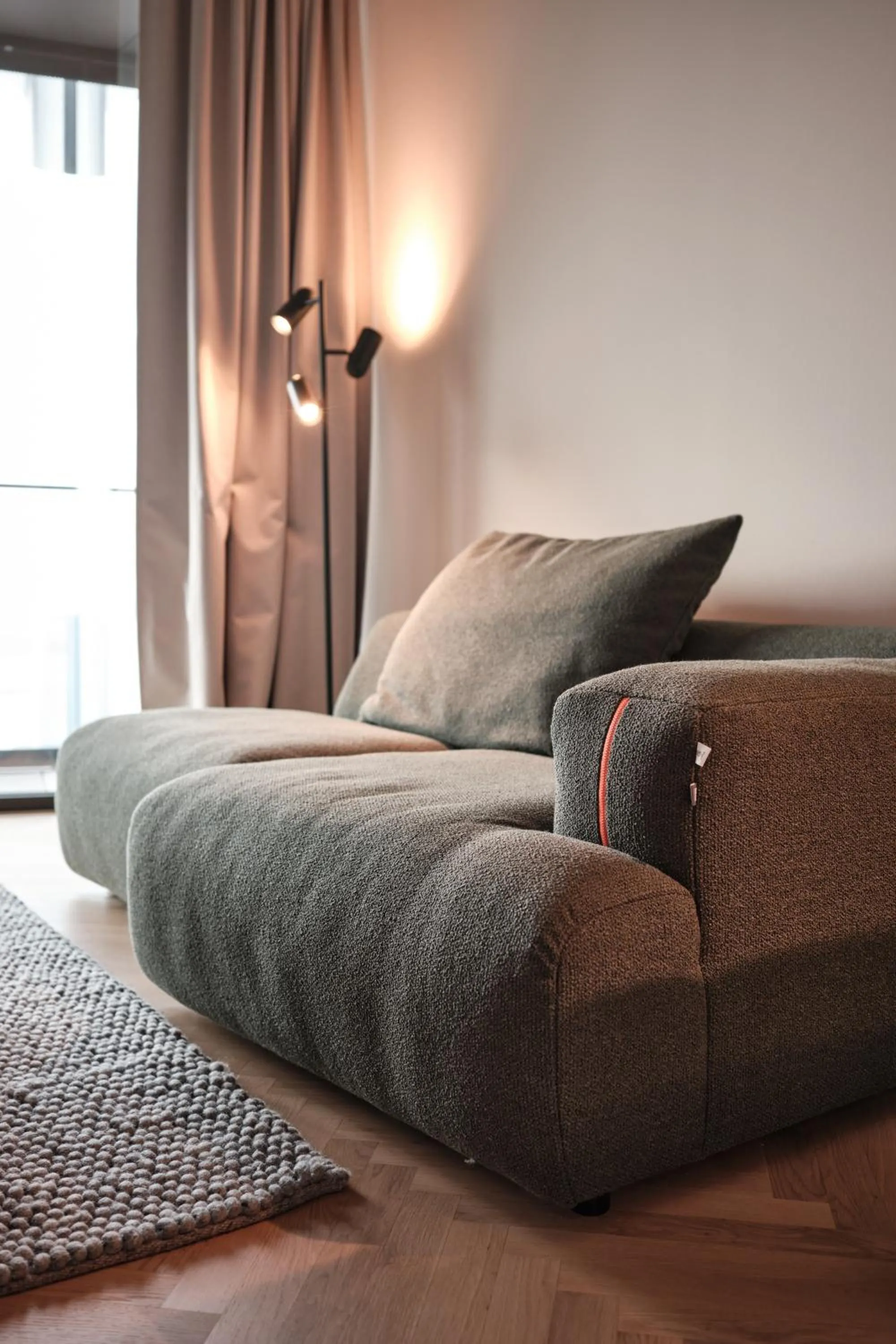 Living room in The Zipper Hotel und Apartments