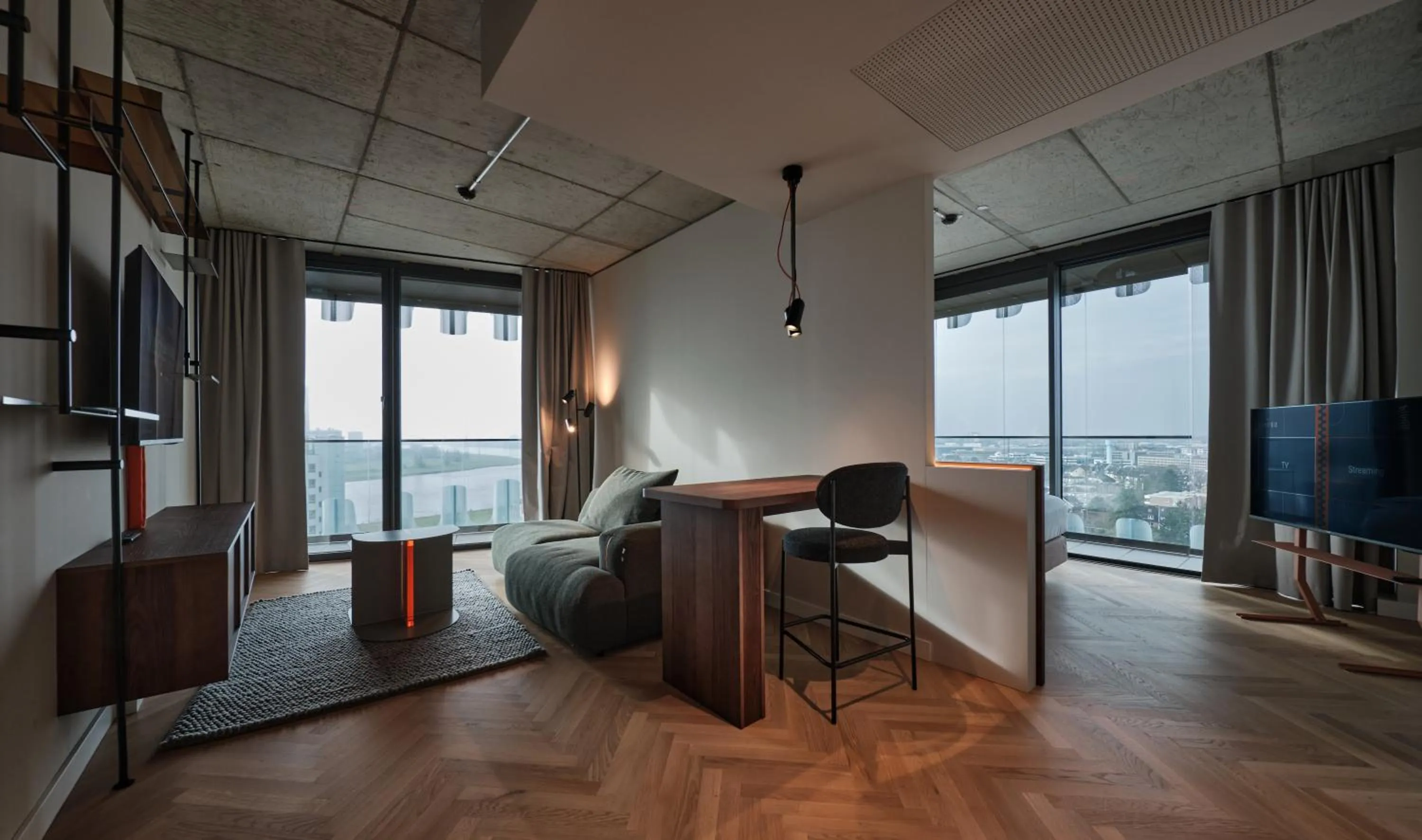 Living room in The Zipper Hotel und Apartments