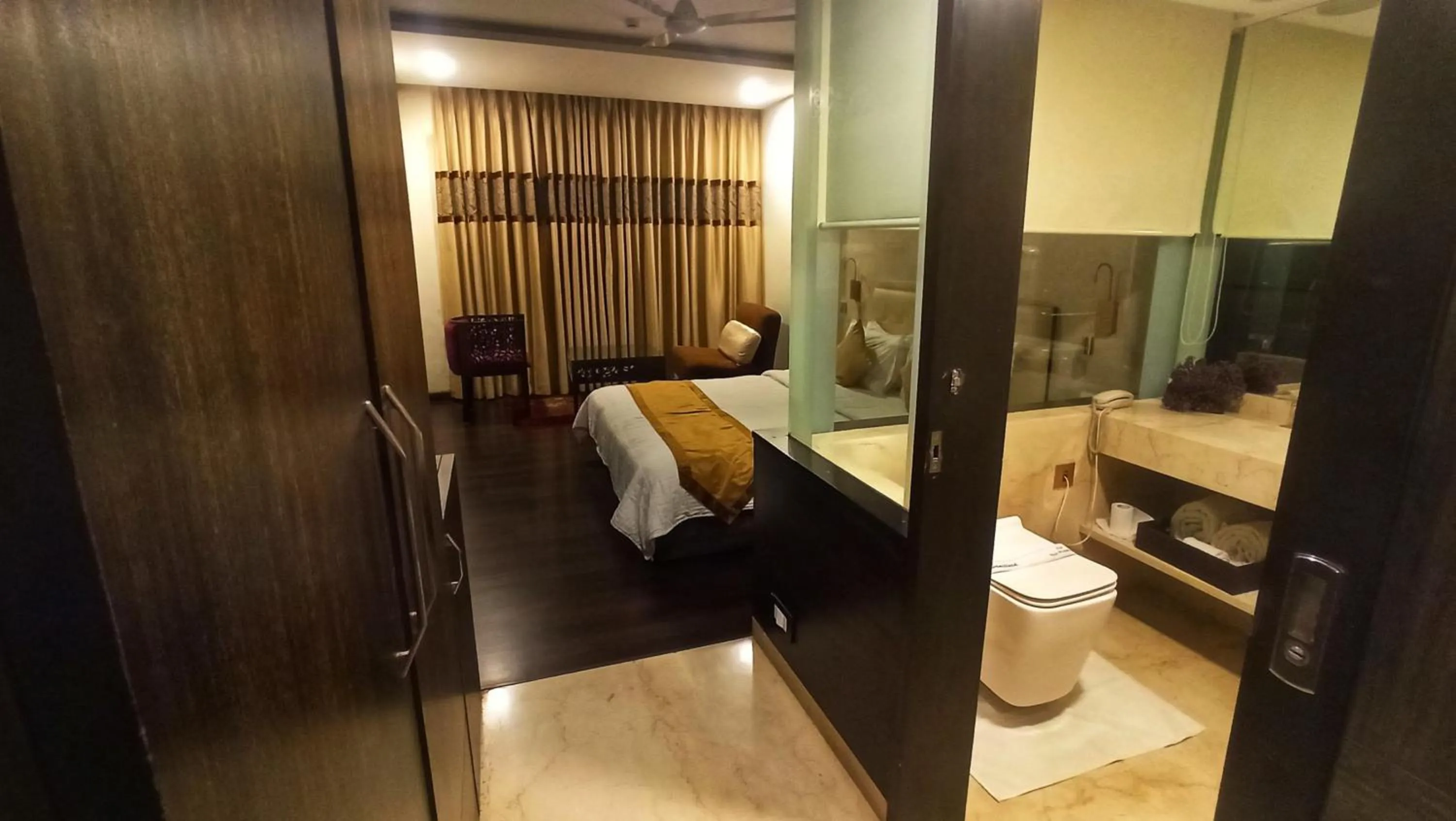 Bed in Kailash Parbat