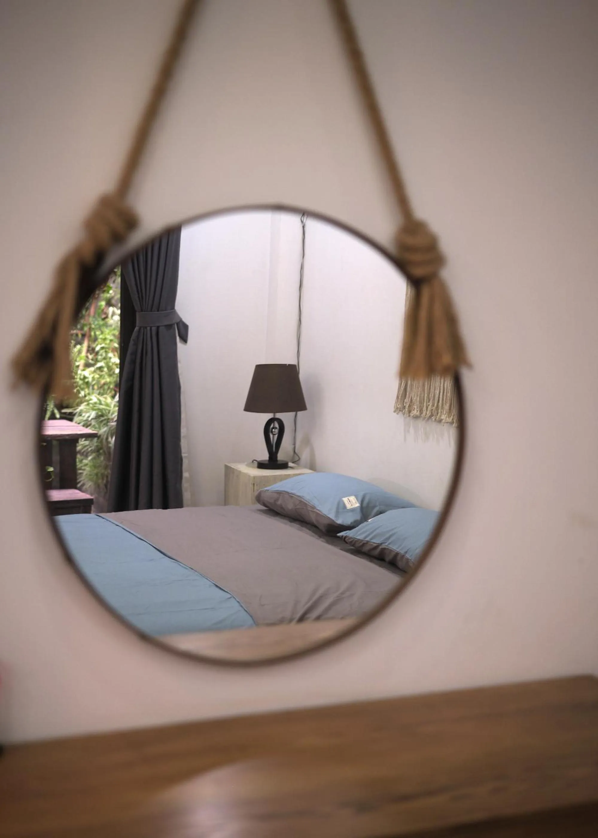 Decorative detail, Bed in The Gallery Homestay - By Pegasy Group