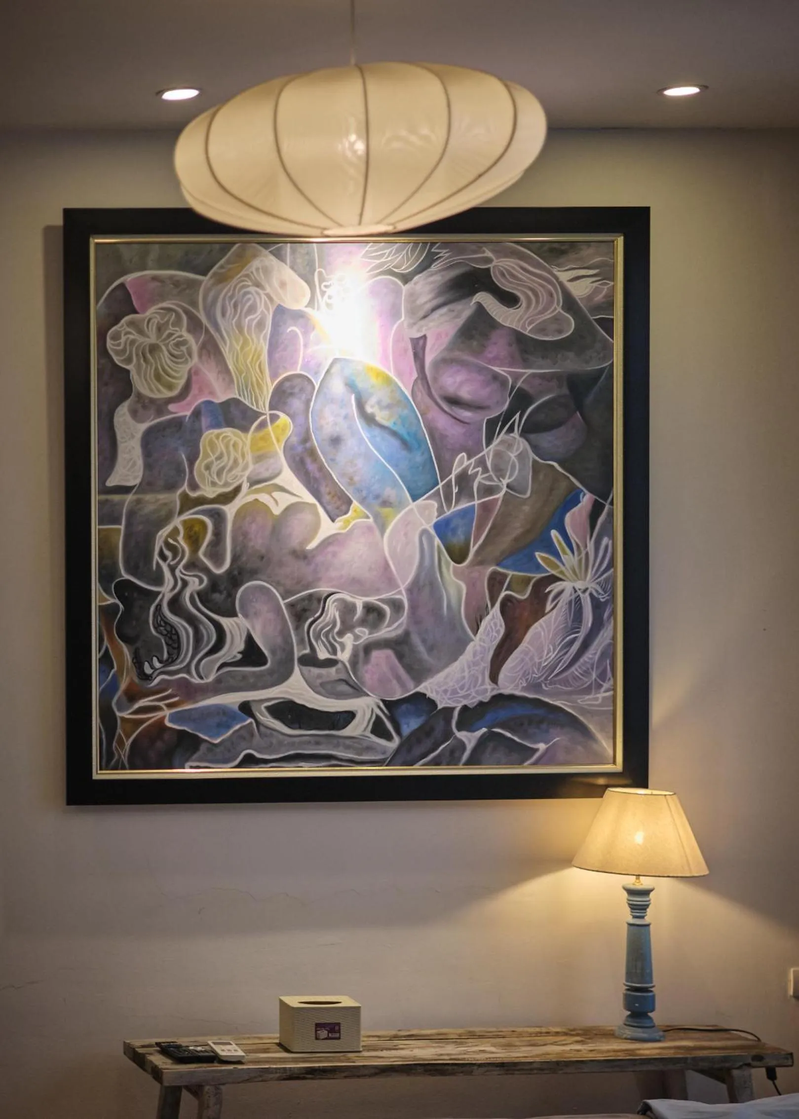 Decorative detail in The Gallery Homestay - By Pegasy Group