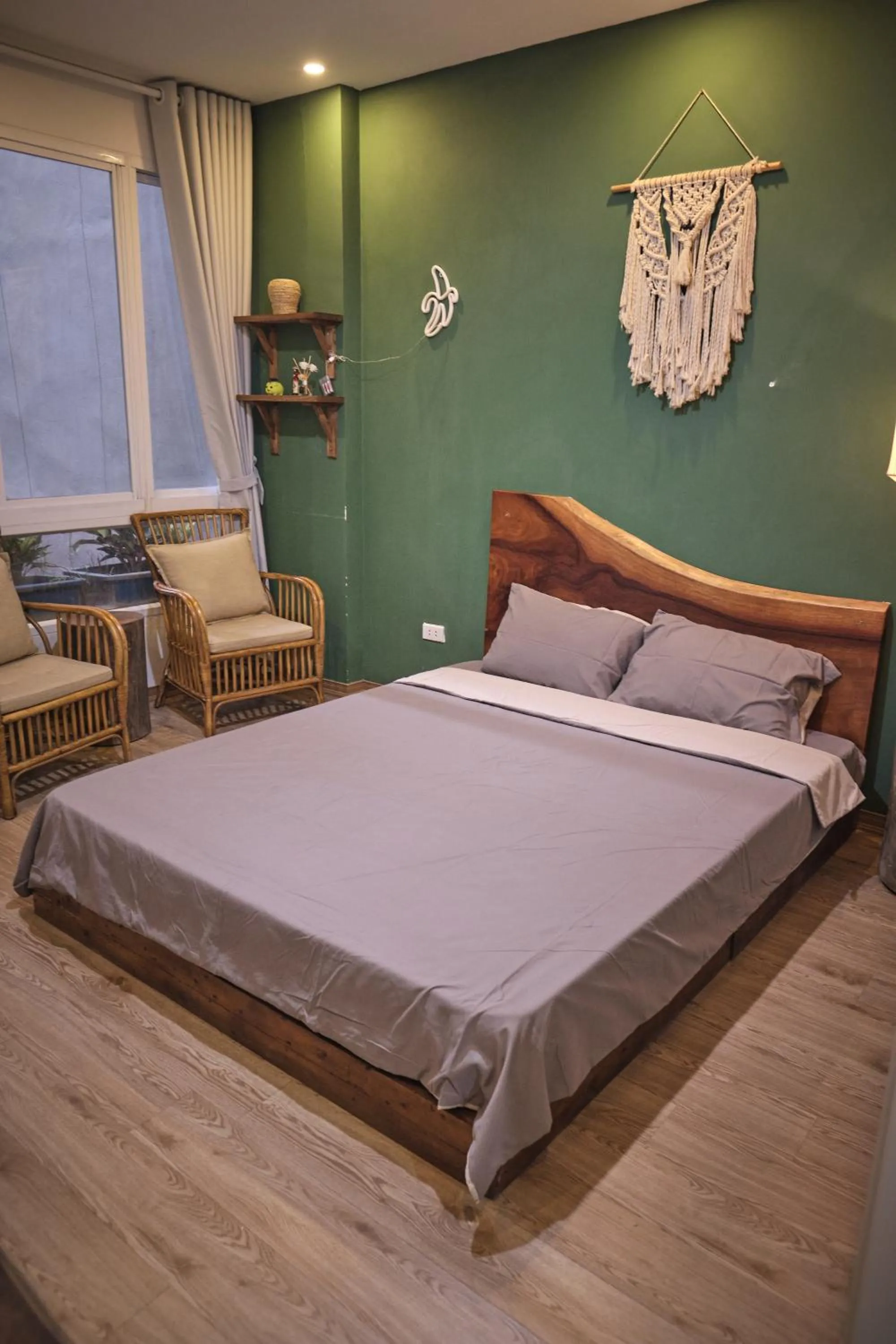 View (from property/room), Bed in The Gallery Homestay - By Pegasy Group