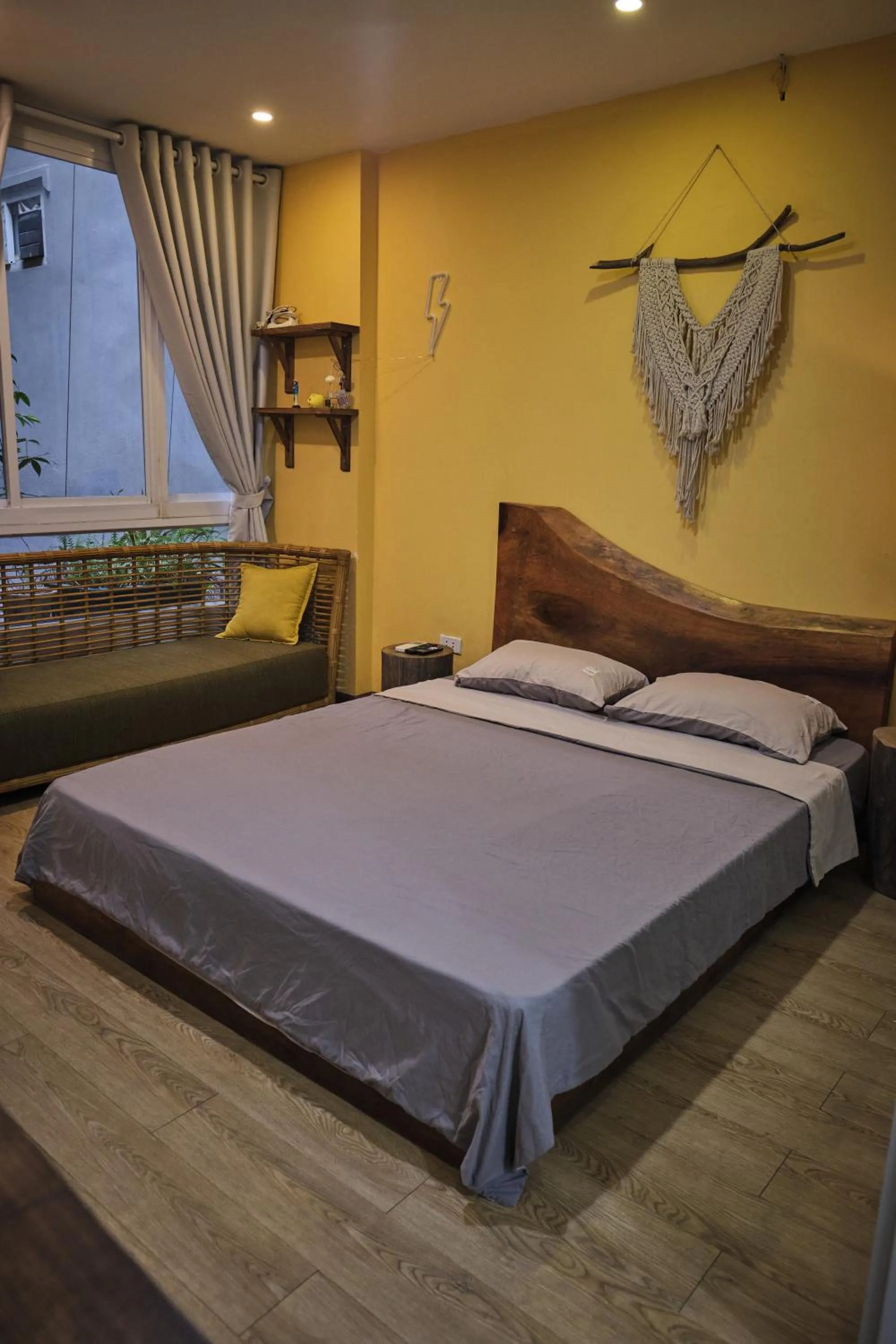 View (from property/room), Bed in The Gallery Homestay - By Pegasy Group