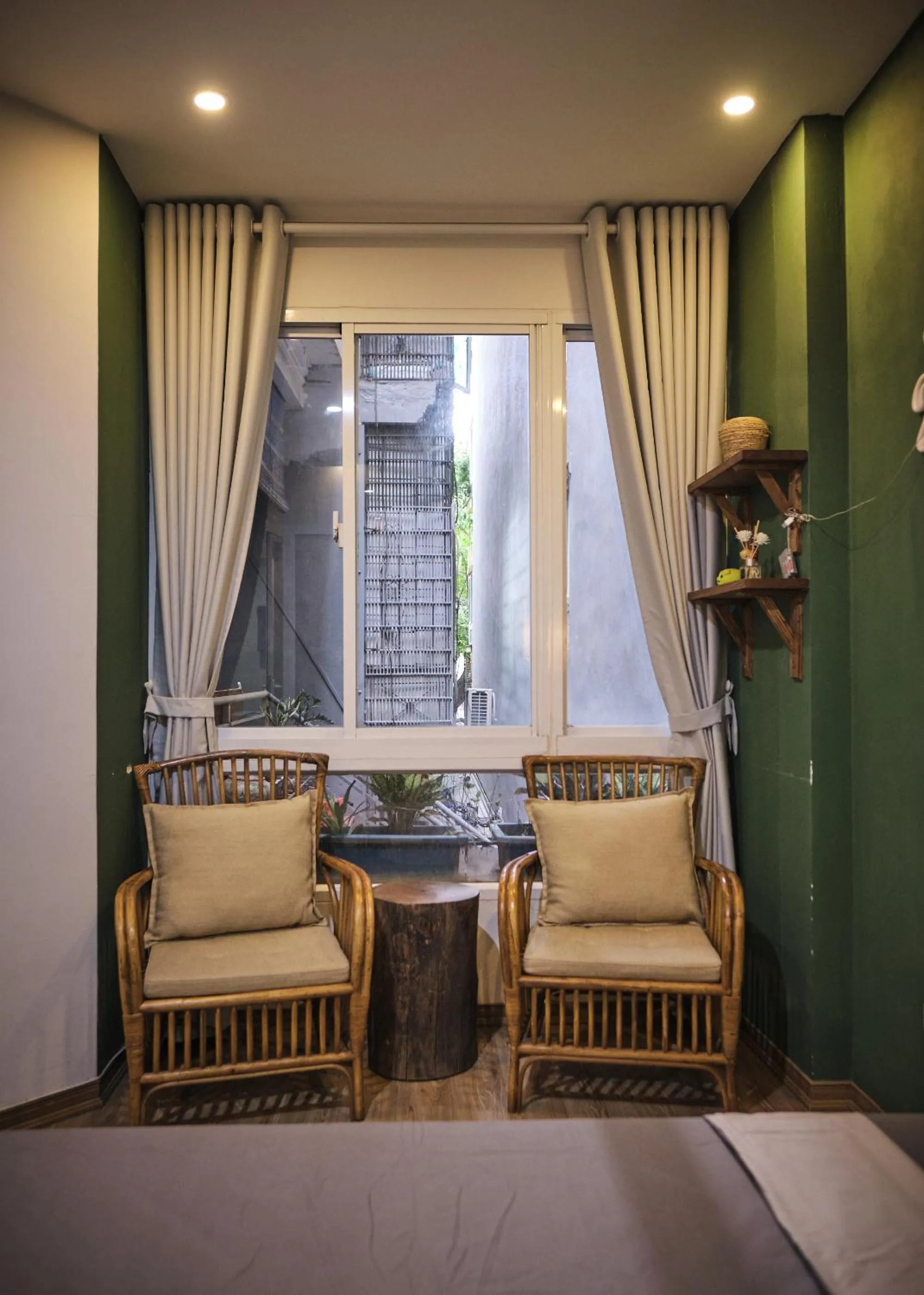 Seating area, Bed in The Gallery Homestay - By Pegasy Group