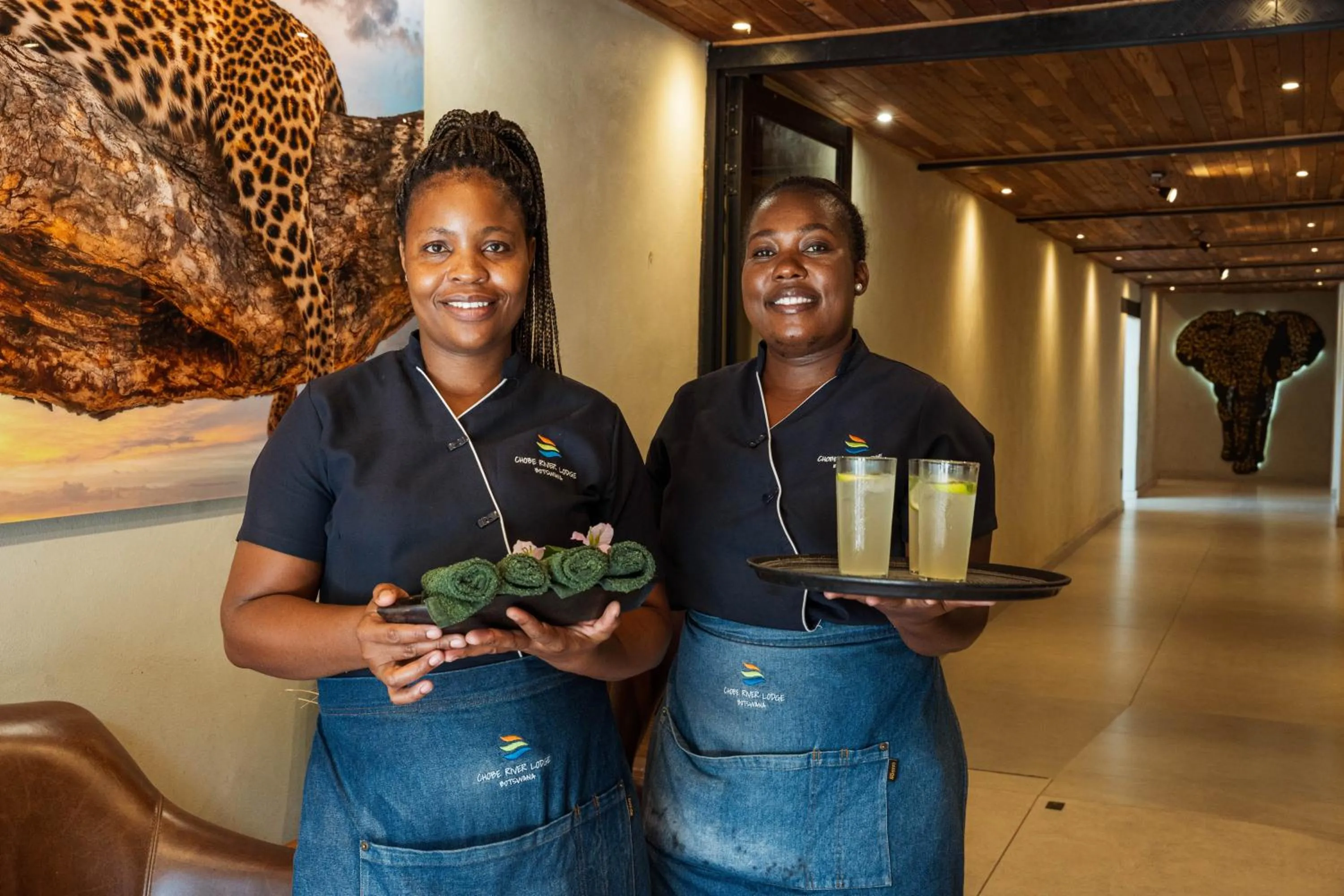 Staff in Chobe River Lodge
