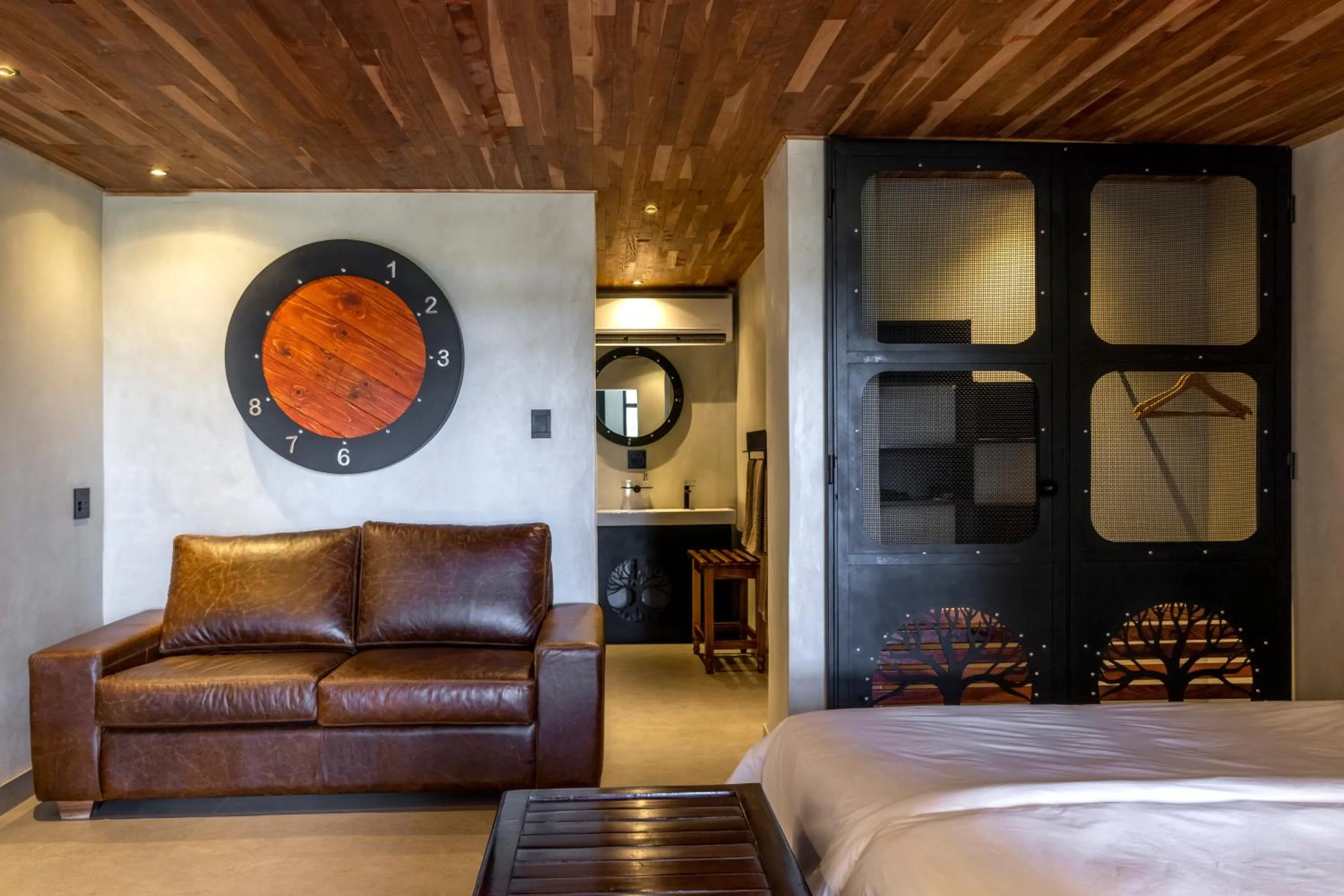 View (from property/room), Bed in Chobe River Lodge