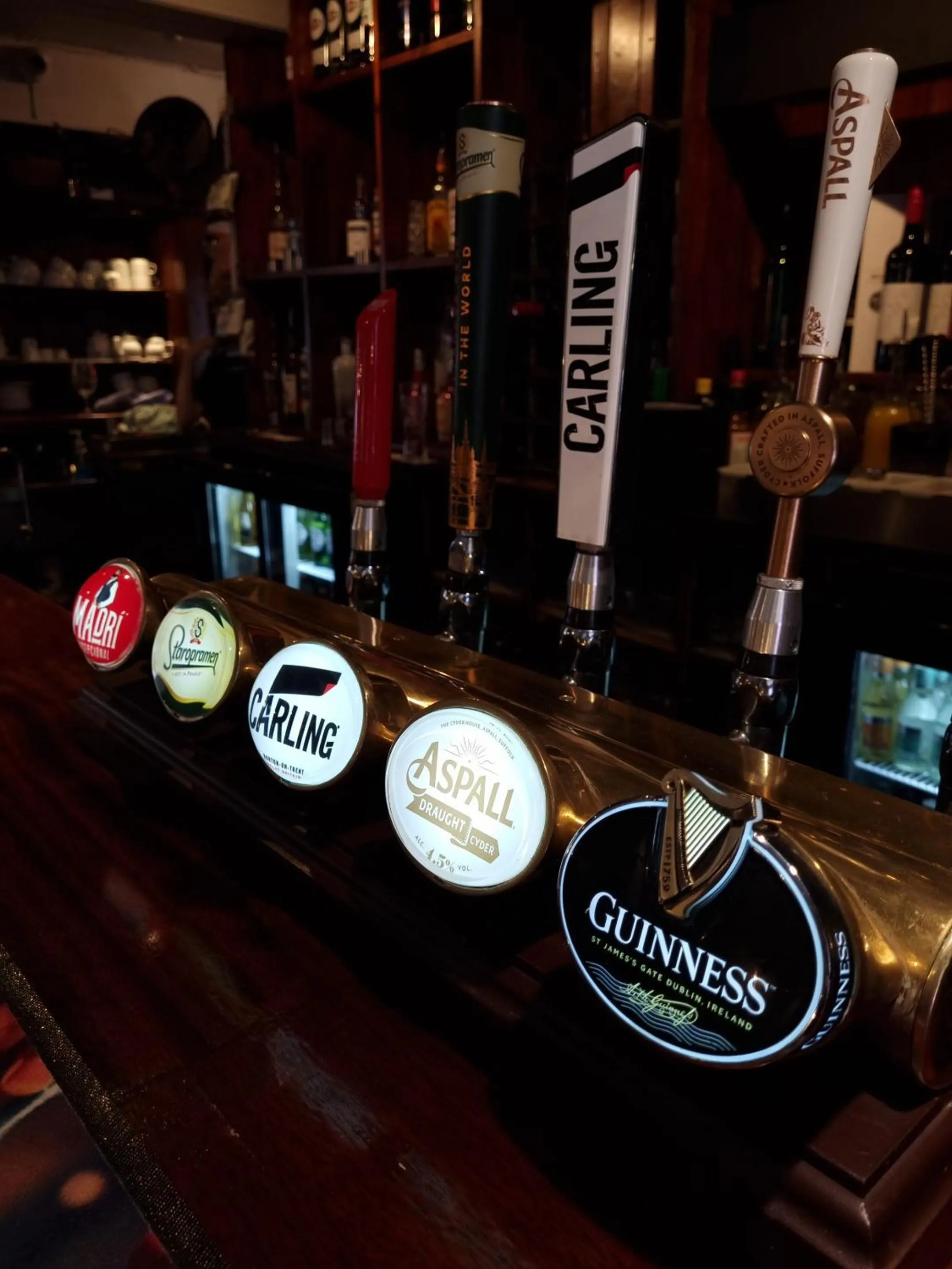 Lounge or bar in The Bugle Inn