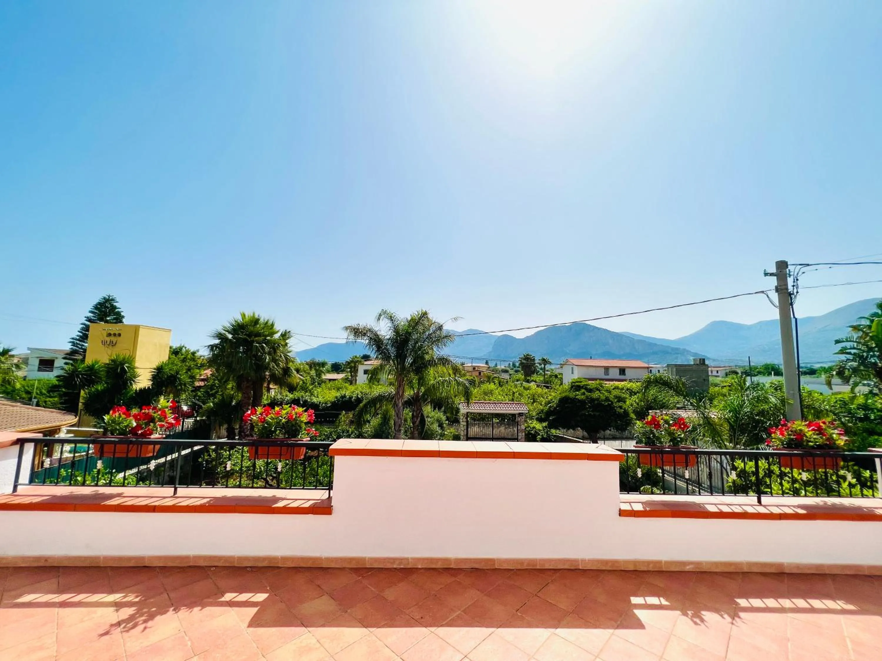 Balcony/Terrace in Villa Genova