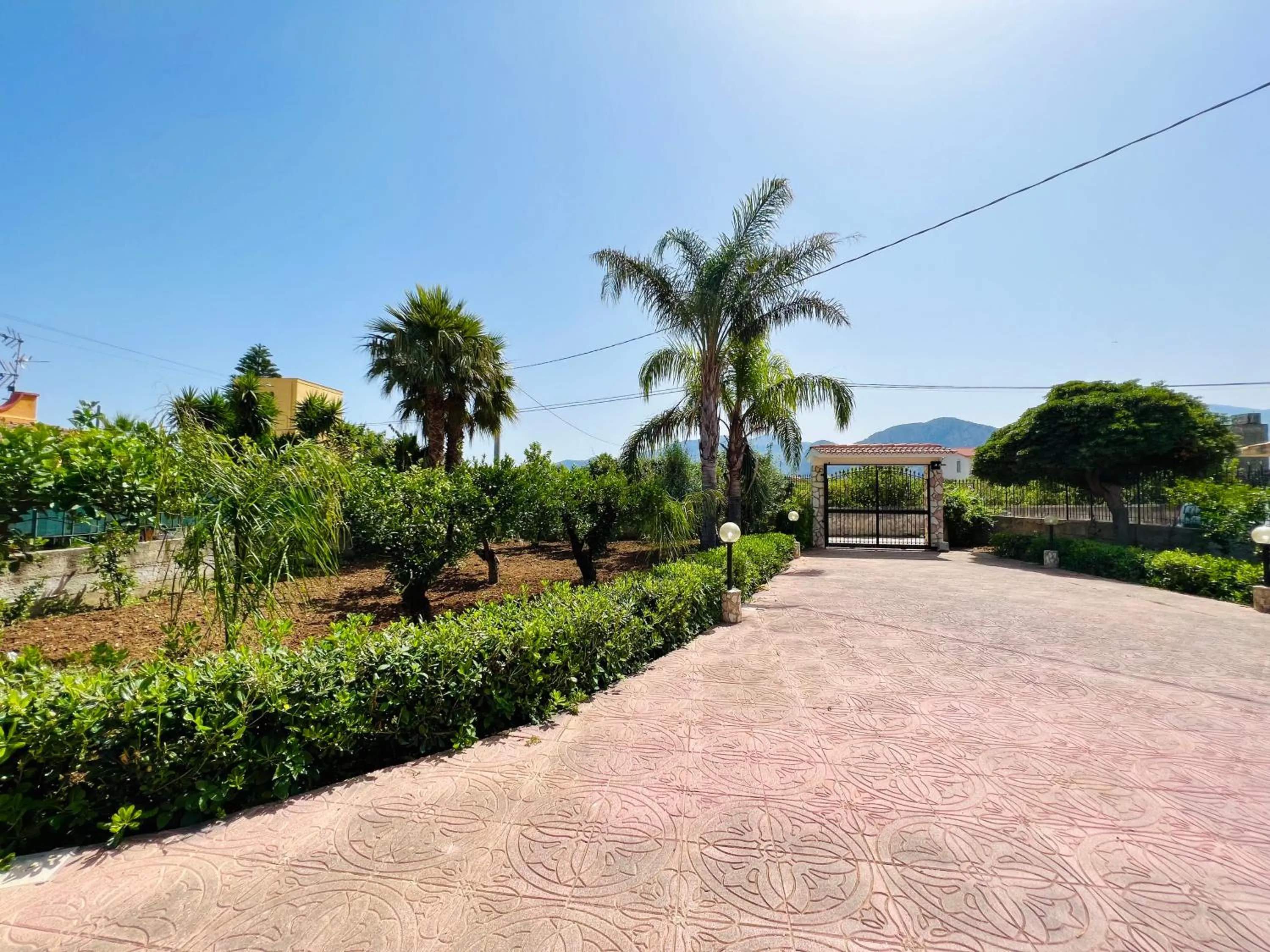 Garden in Villa Genova
