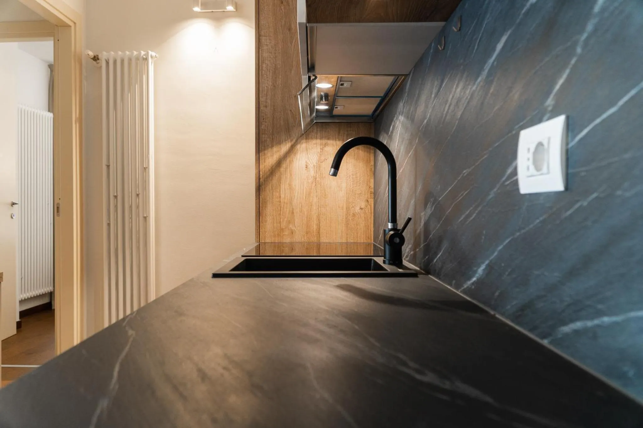 kitchen in Maison Poluc hotel apartments