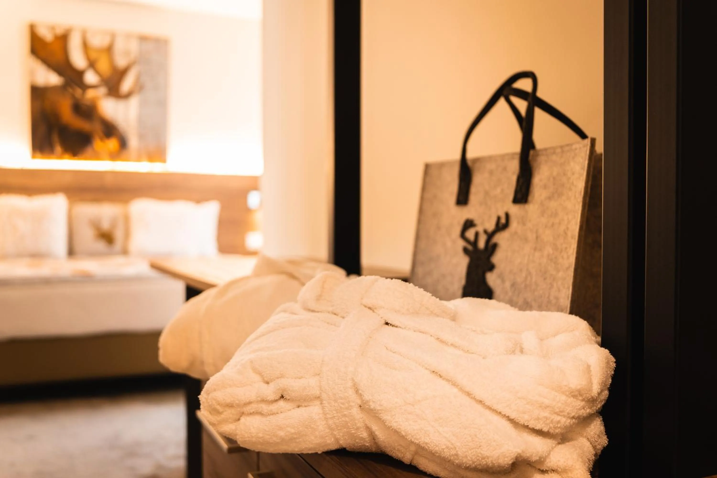 towels in Maison Poluc hotel apartments