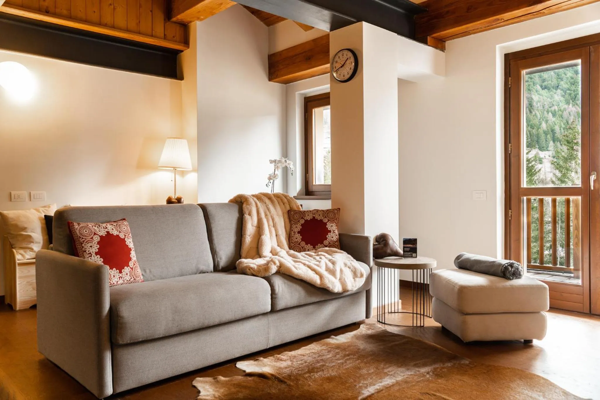 Living room in Maison Poluc hotel apartments