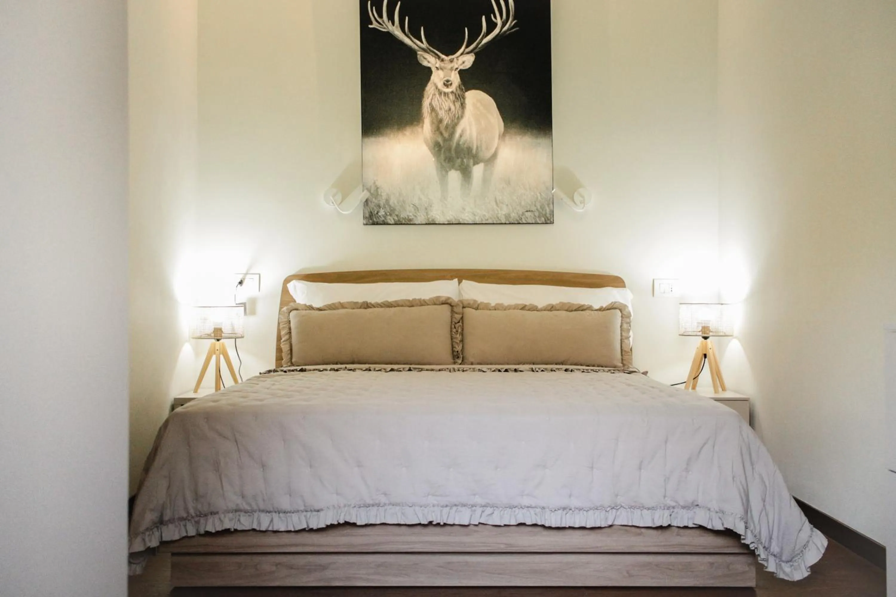 Bedroom in Maison Poluc hotel apartments