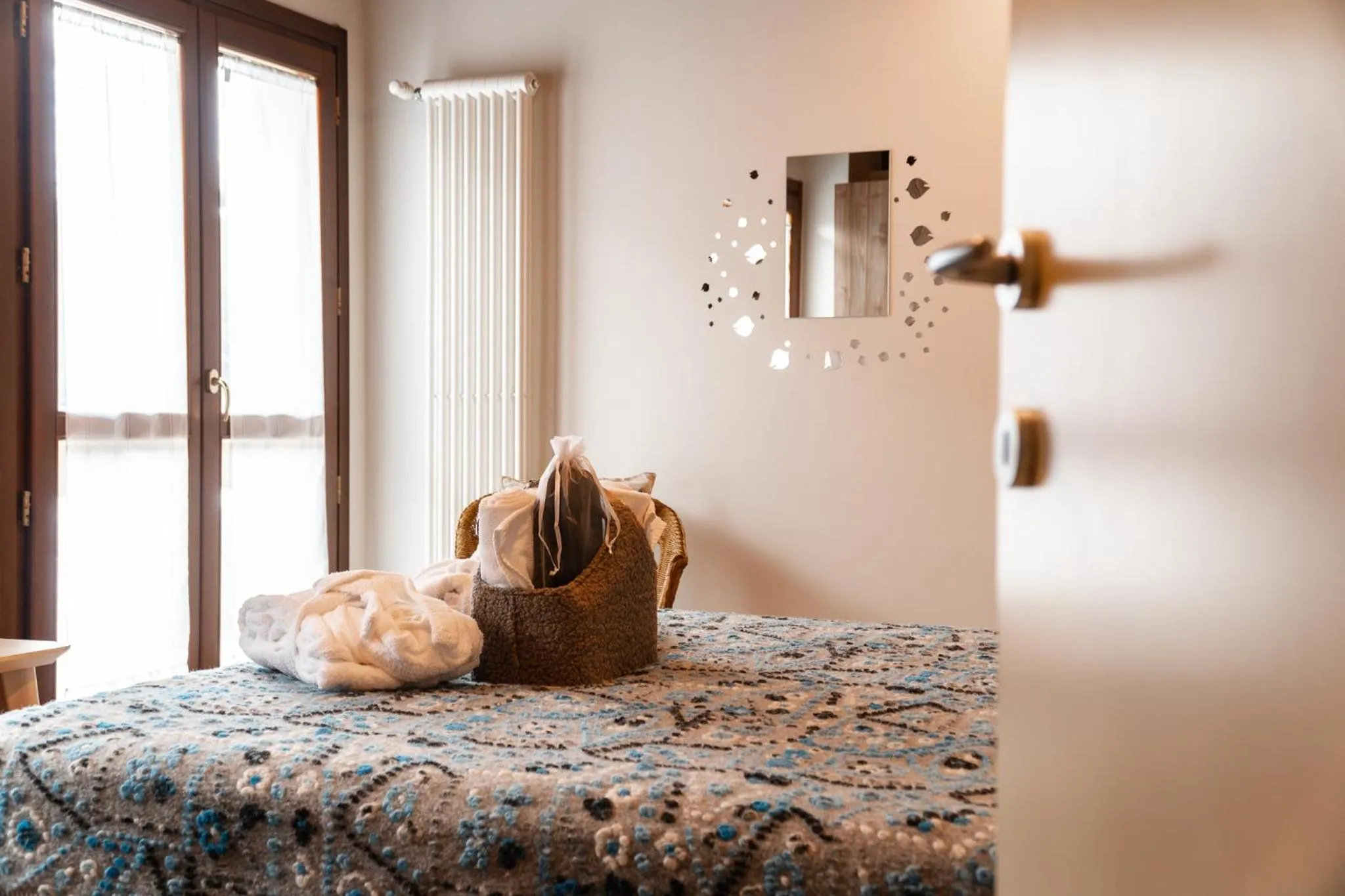 Bedroom in Maison Poluc hotel apartments