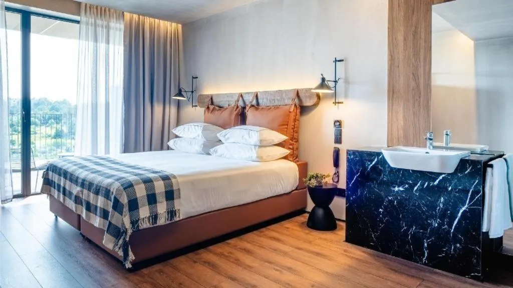 Bed in Puro Dão Hotel & Spa