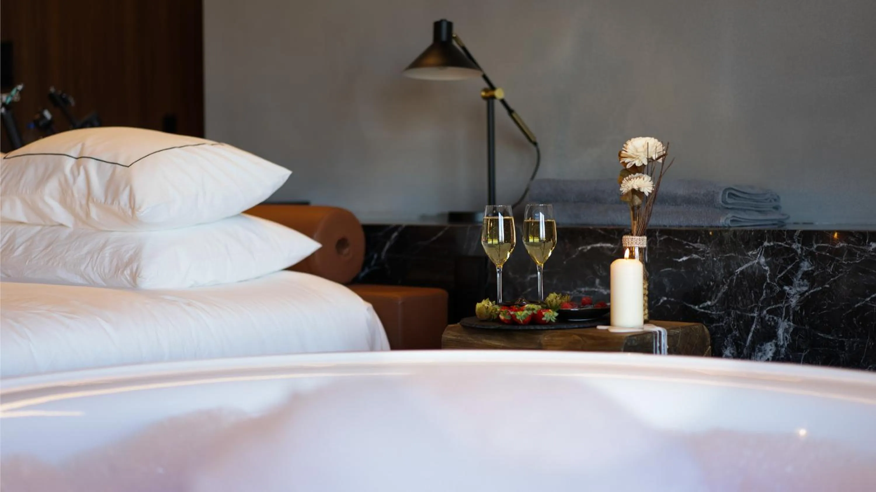 Bed in Puro Dão Hotel & Spa