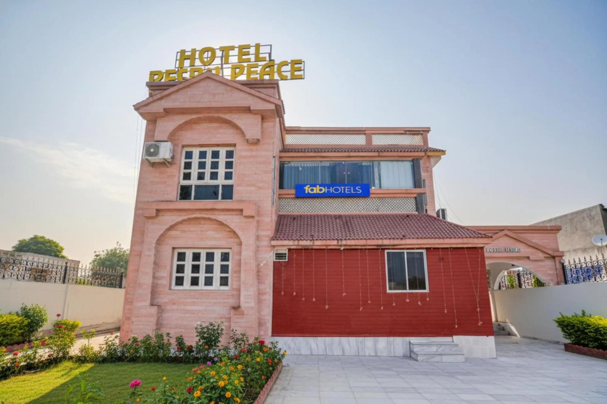 Property building in FabHotel Rest & Peace