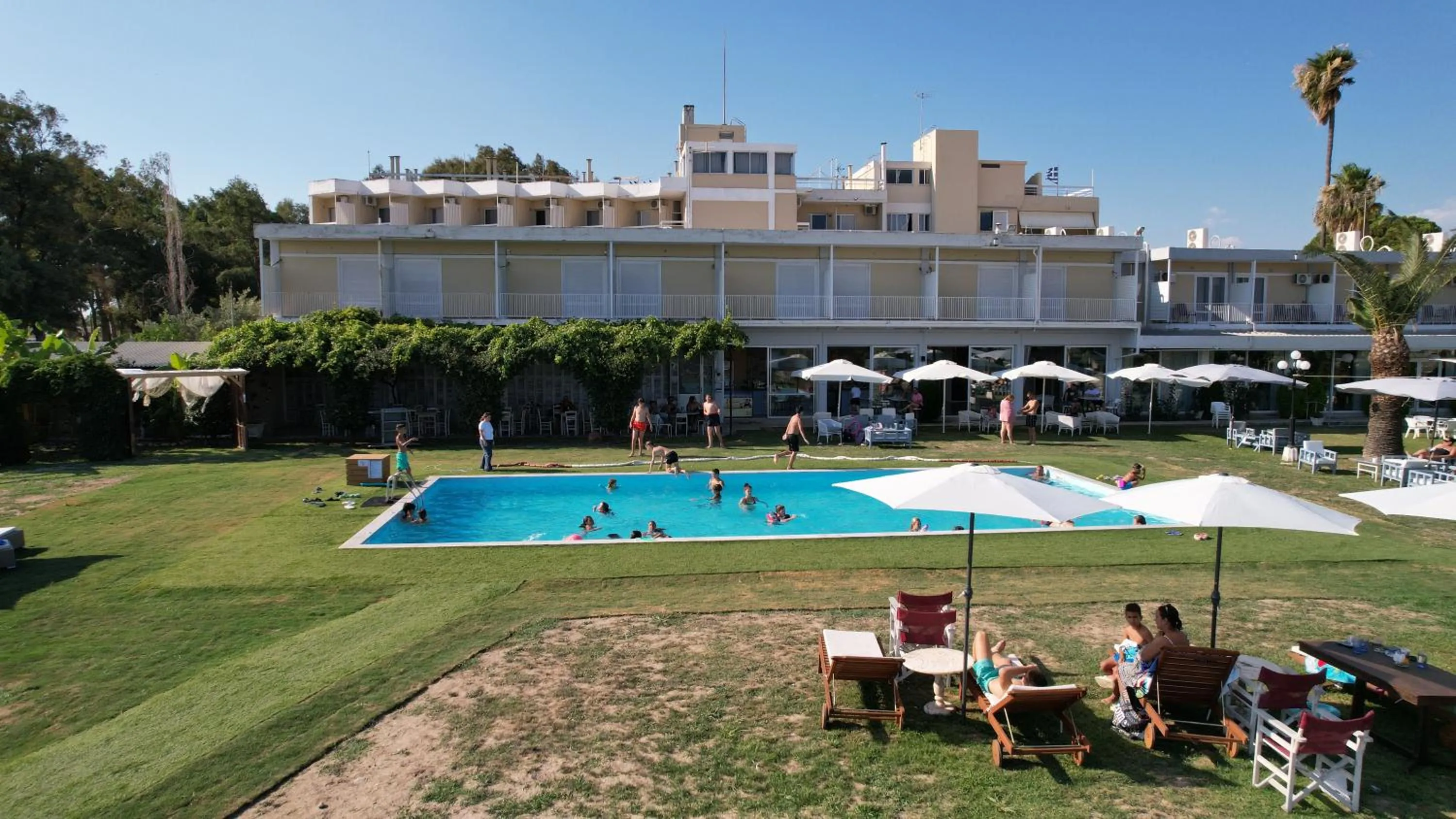 Property building in Hotel Theoxenia