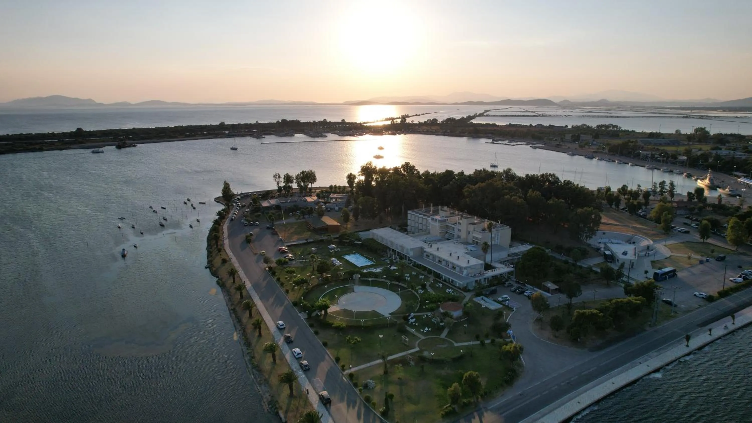 Bird's eye view in Hotel Theoxenia